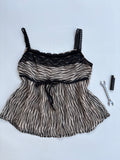 Zebra top