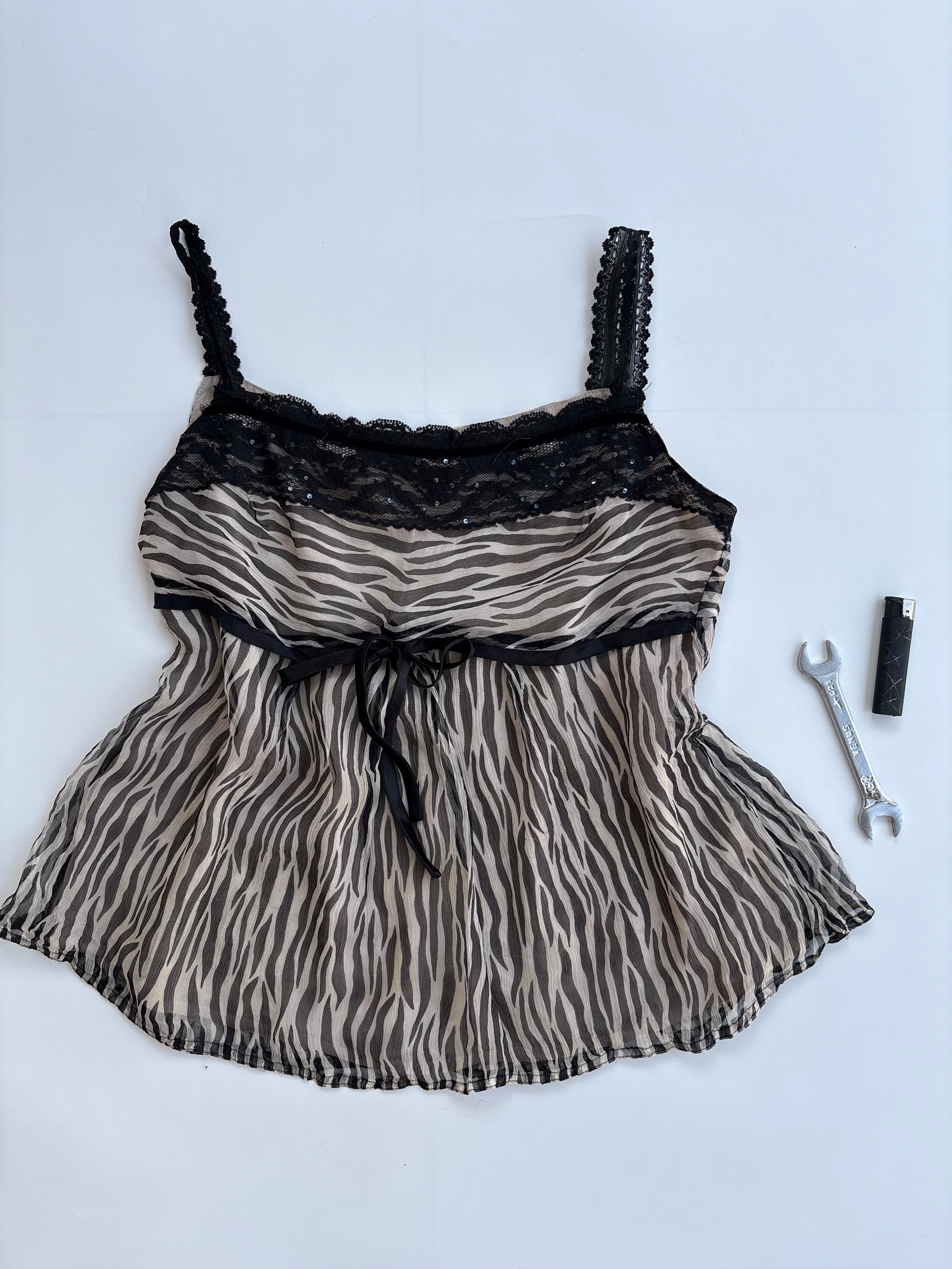 Zebra top