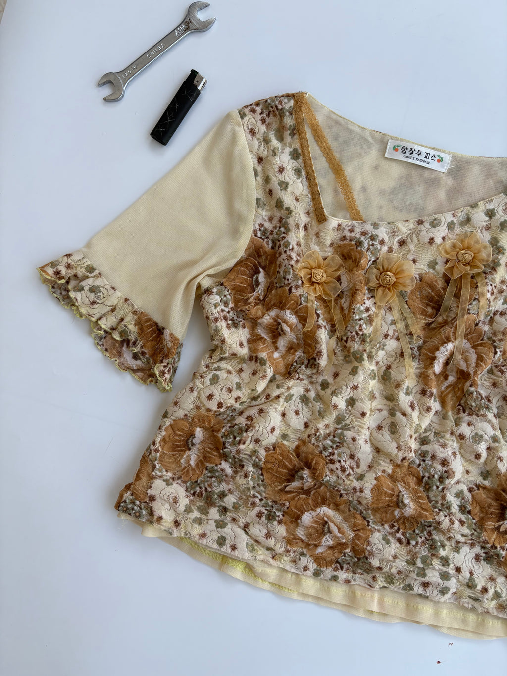 Animal print top
