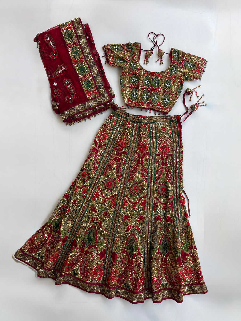 Vintage lehenga set