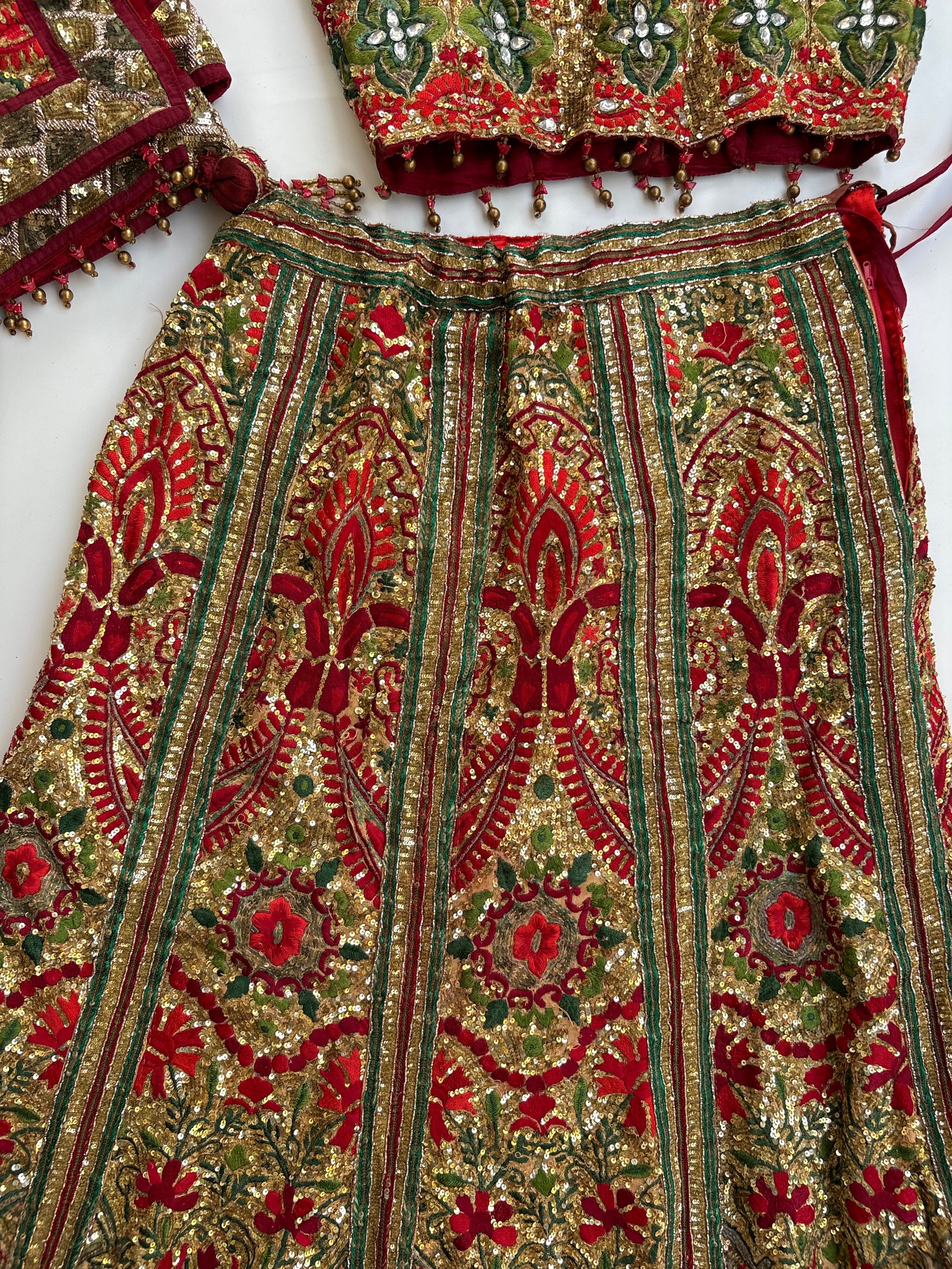 Vintage lehenga set