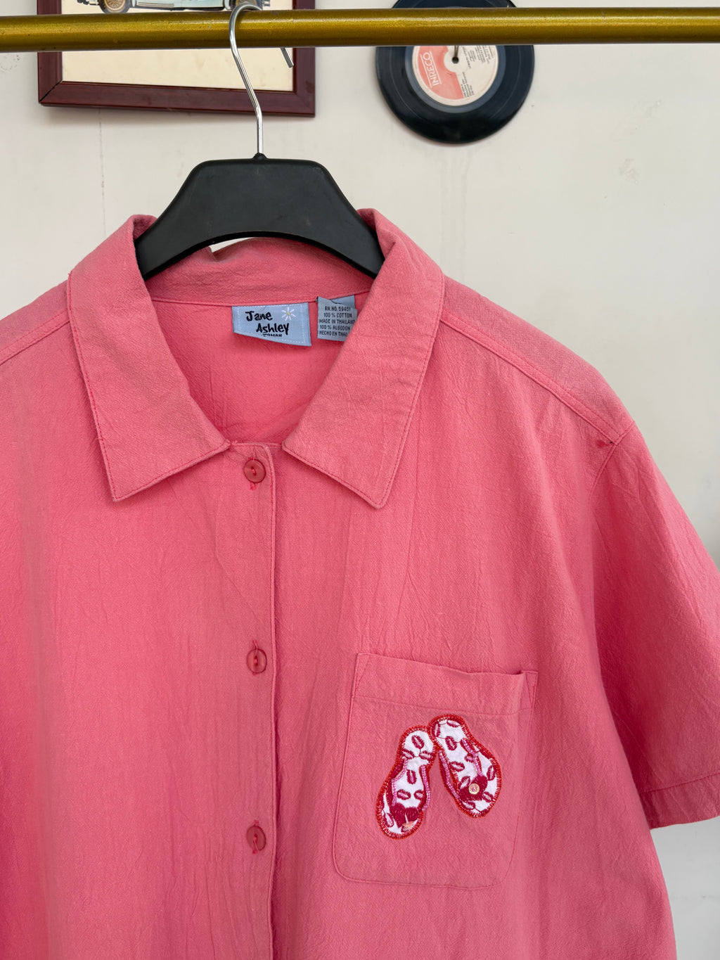 Beach slipper shirt