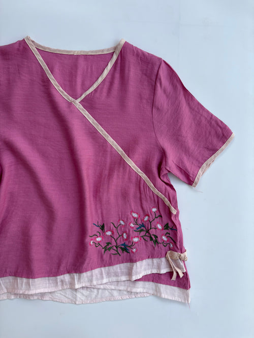 Chinese embroidered top