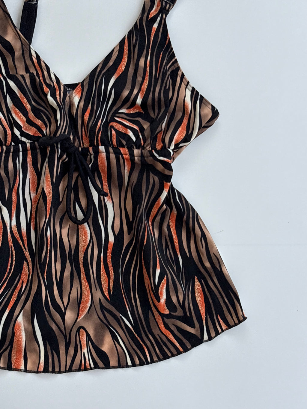 Animal print top