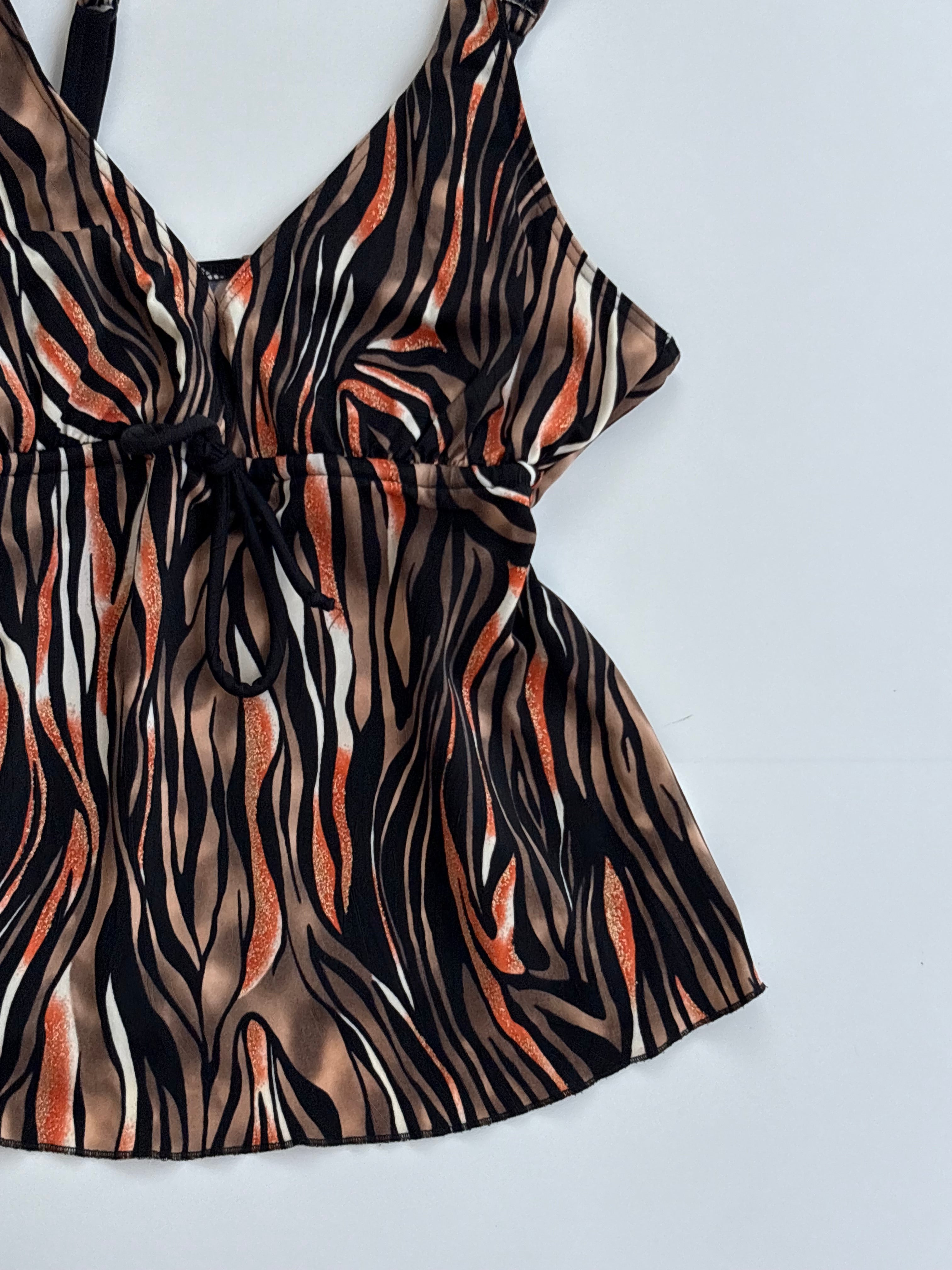 Animal print top