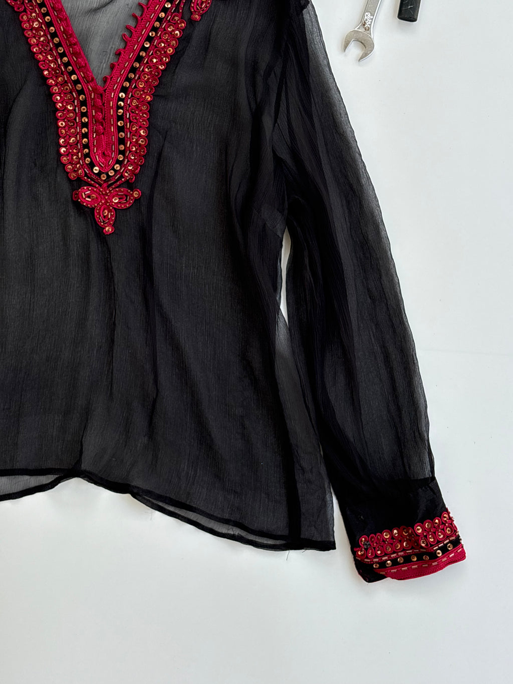 Mesh kurti