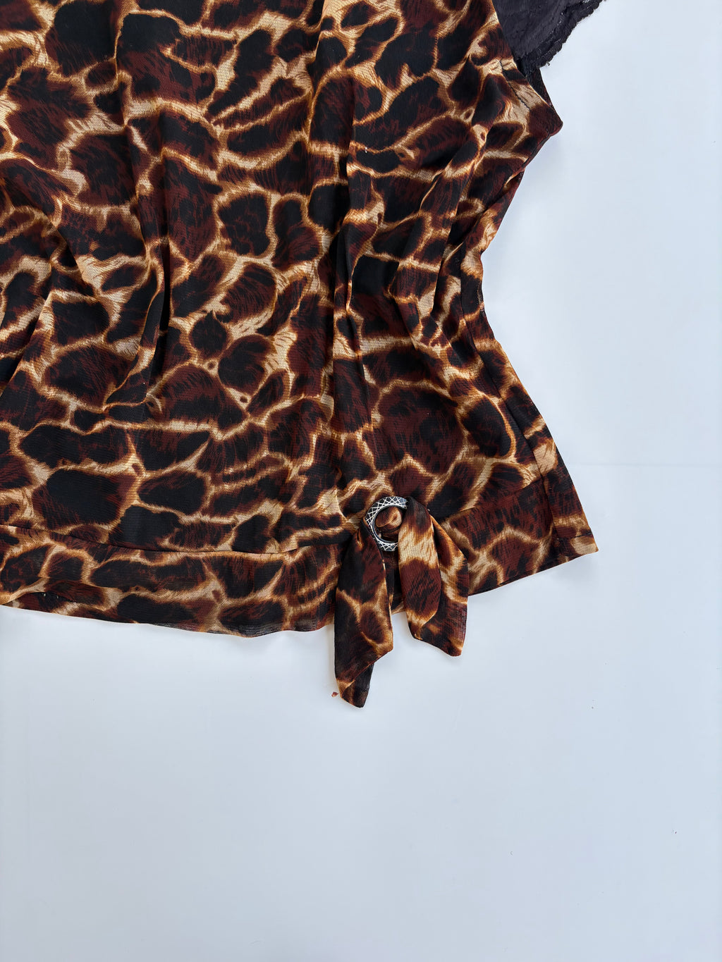 Animal print top