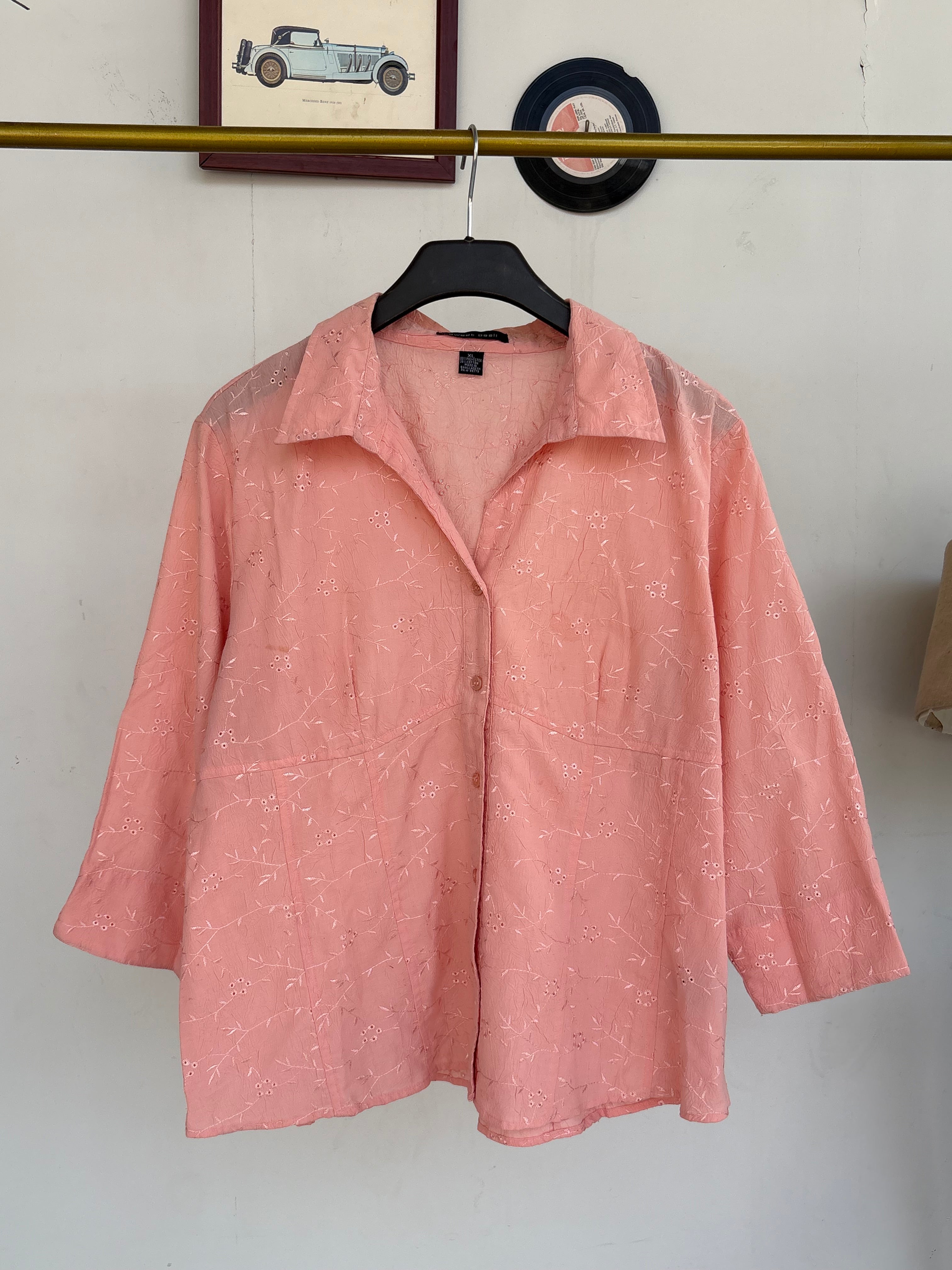 Embroidered women's shirt