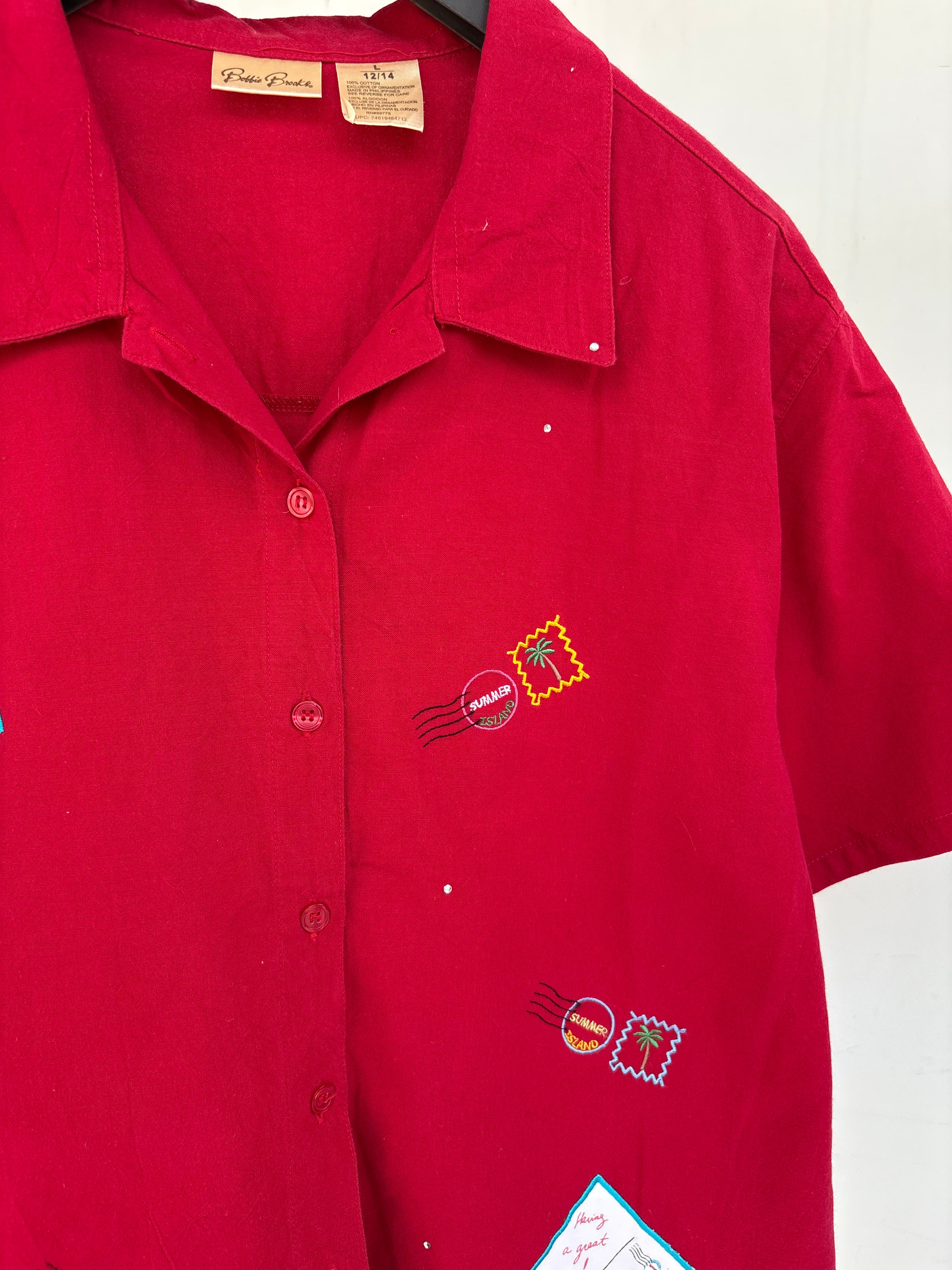 Bobby brook patchwork shirt
