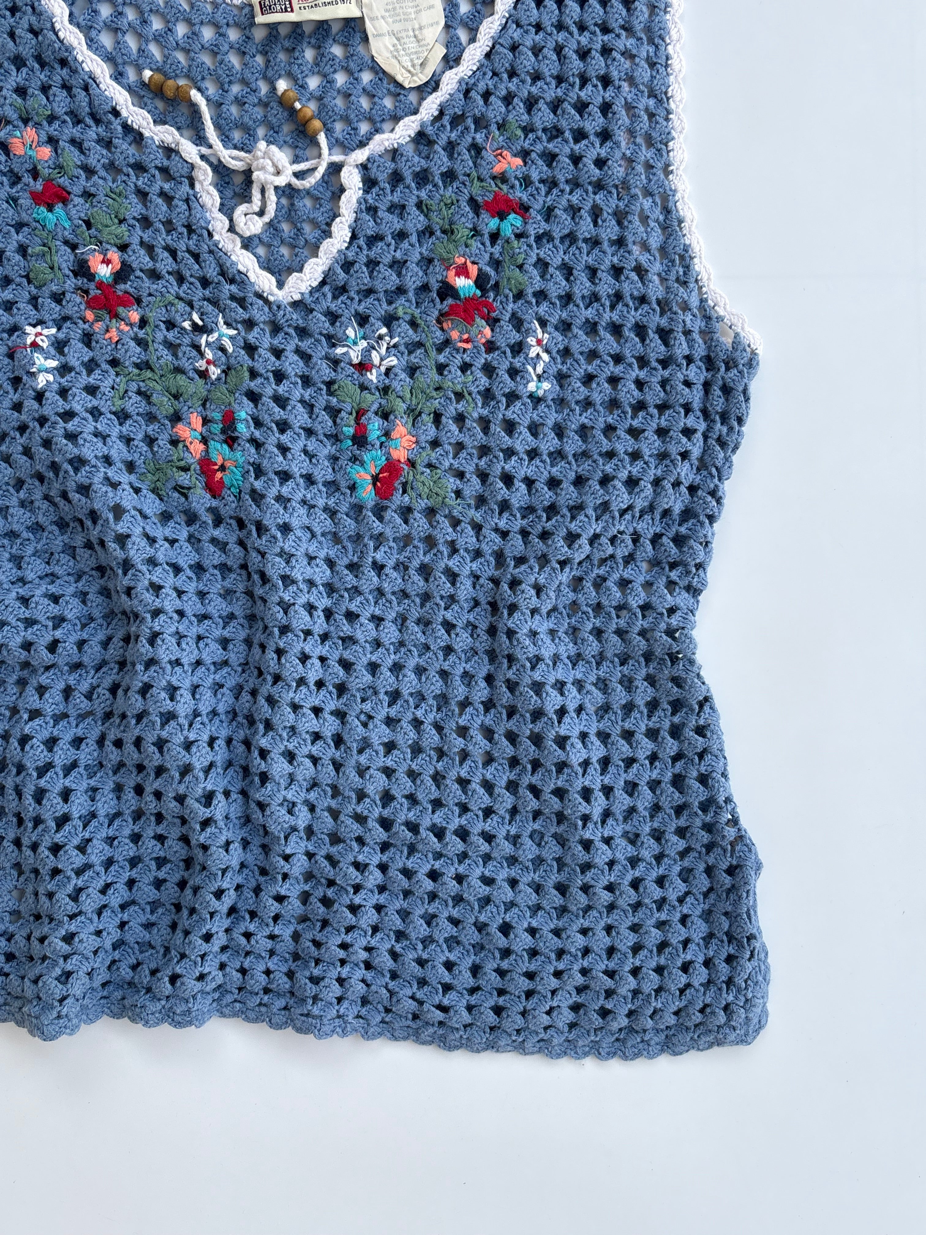Crocheted top