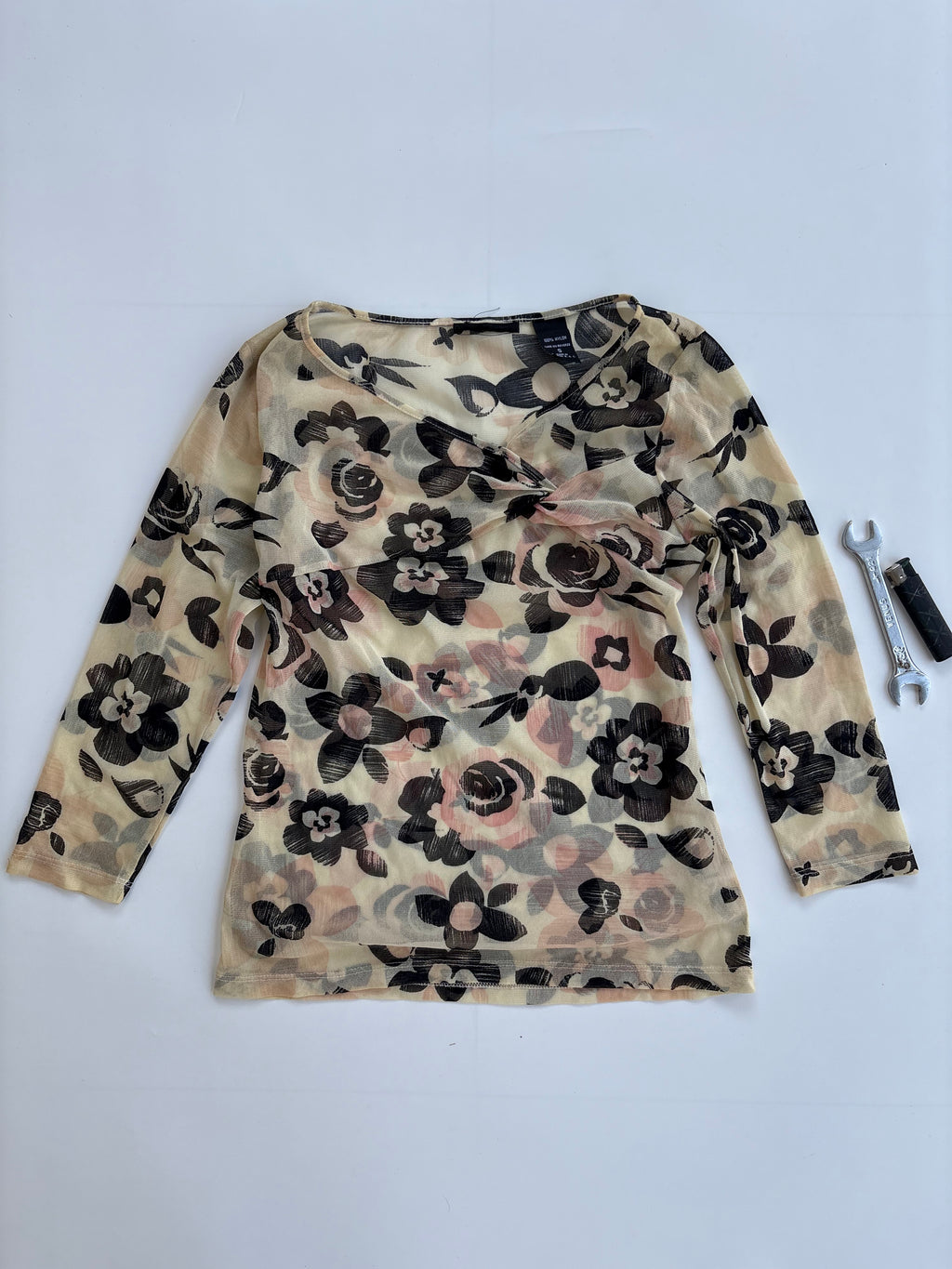 Y2k Mesh top