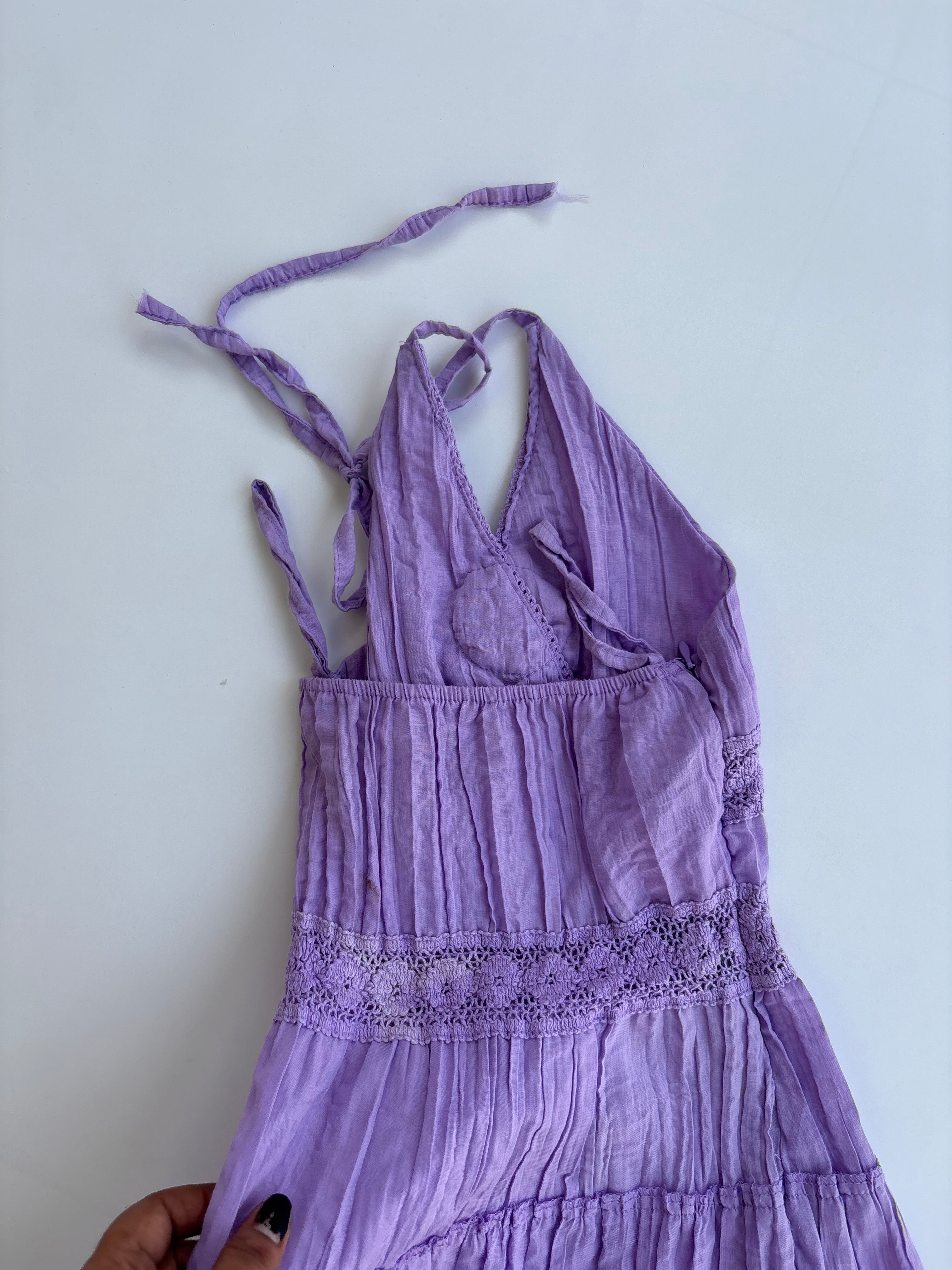 Whimsy purple dress