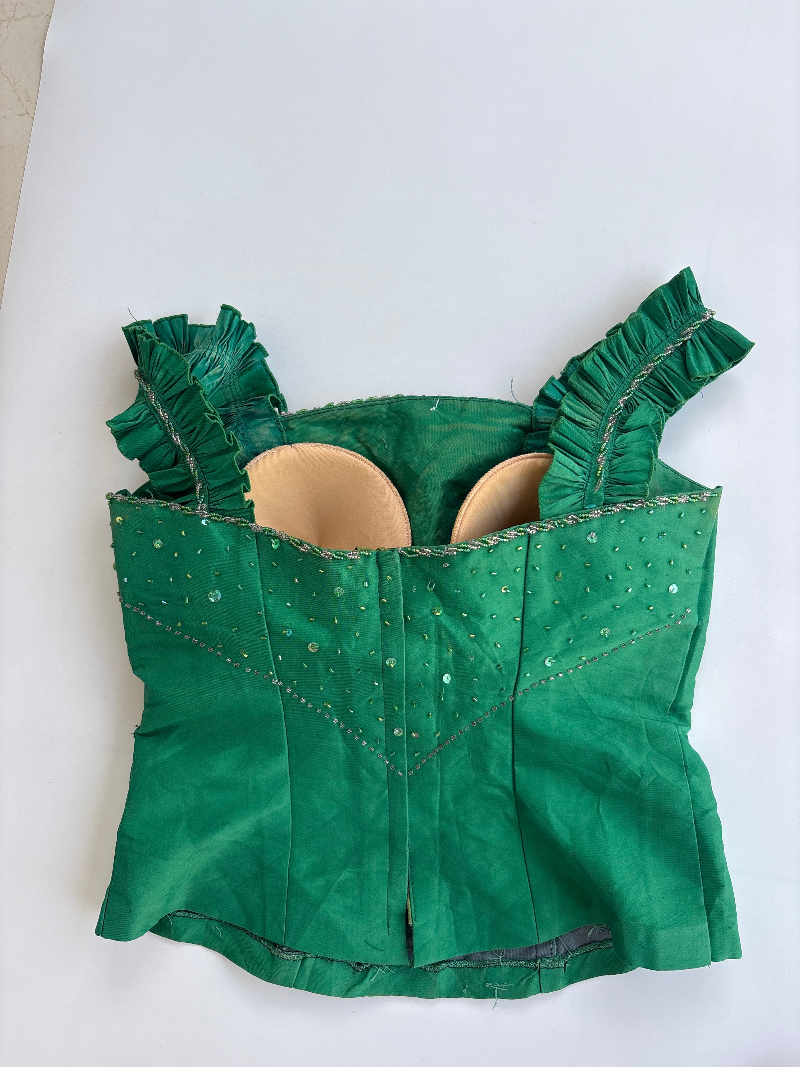 Whimsy beaded emb top