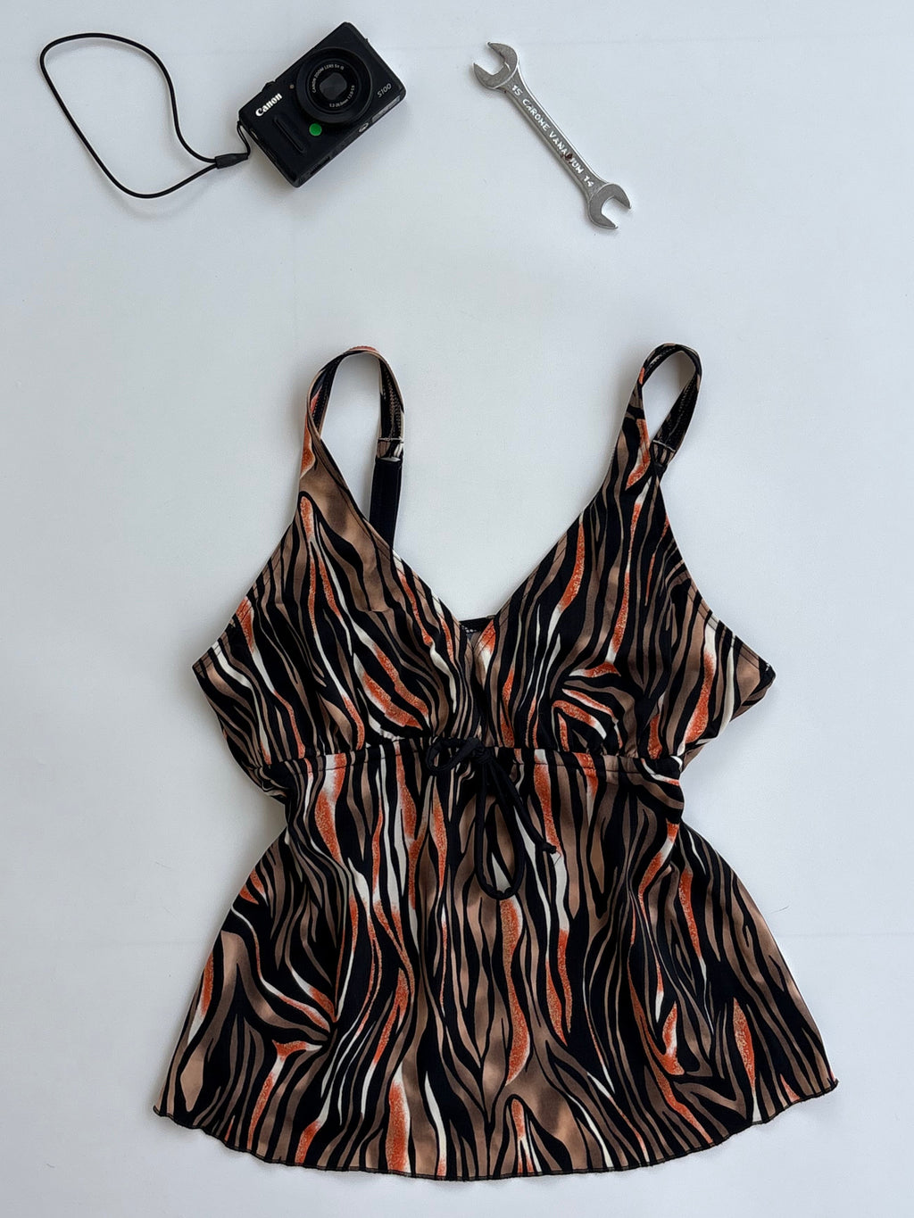 Animal print top