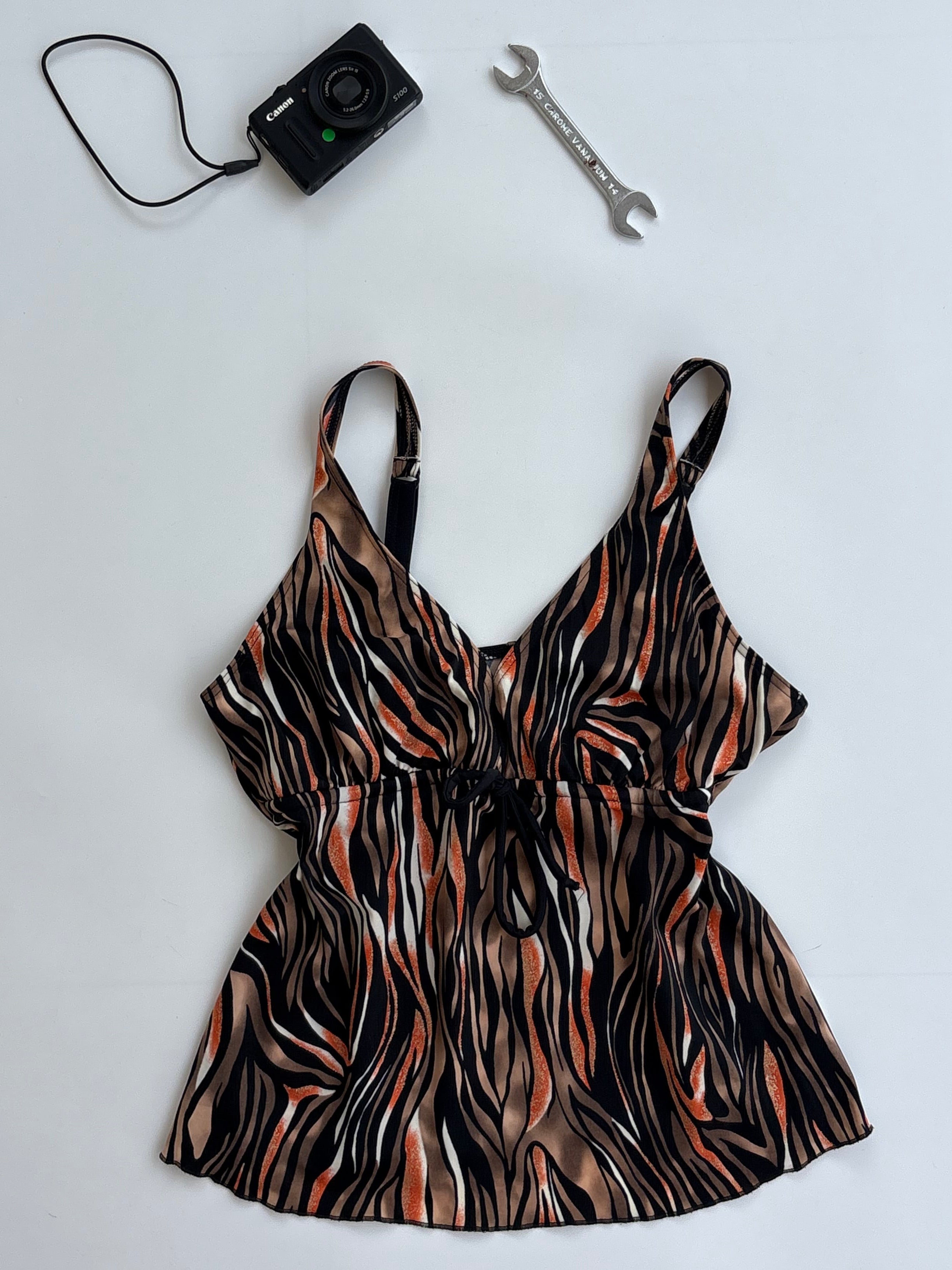 Animal print top