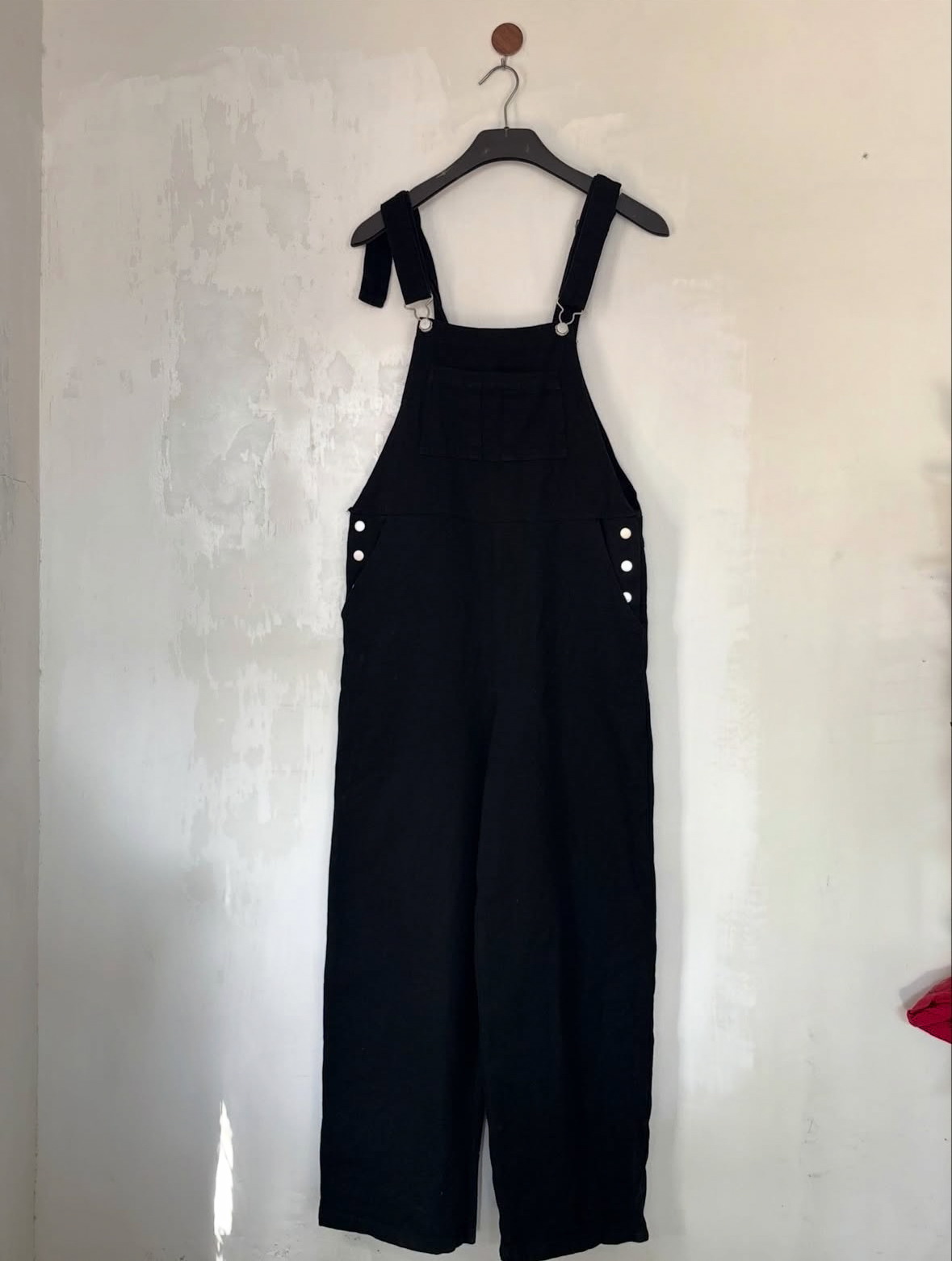 Black denim dungree