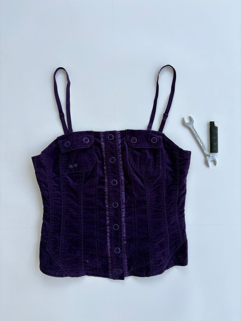 Corduroy top
