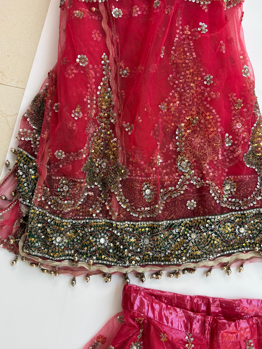 Vintage lehenga set (3 piece)