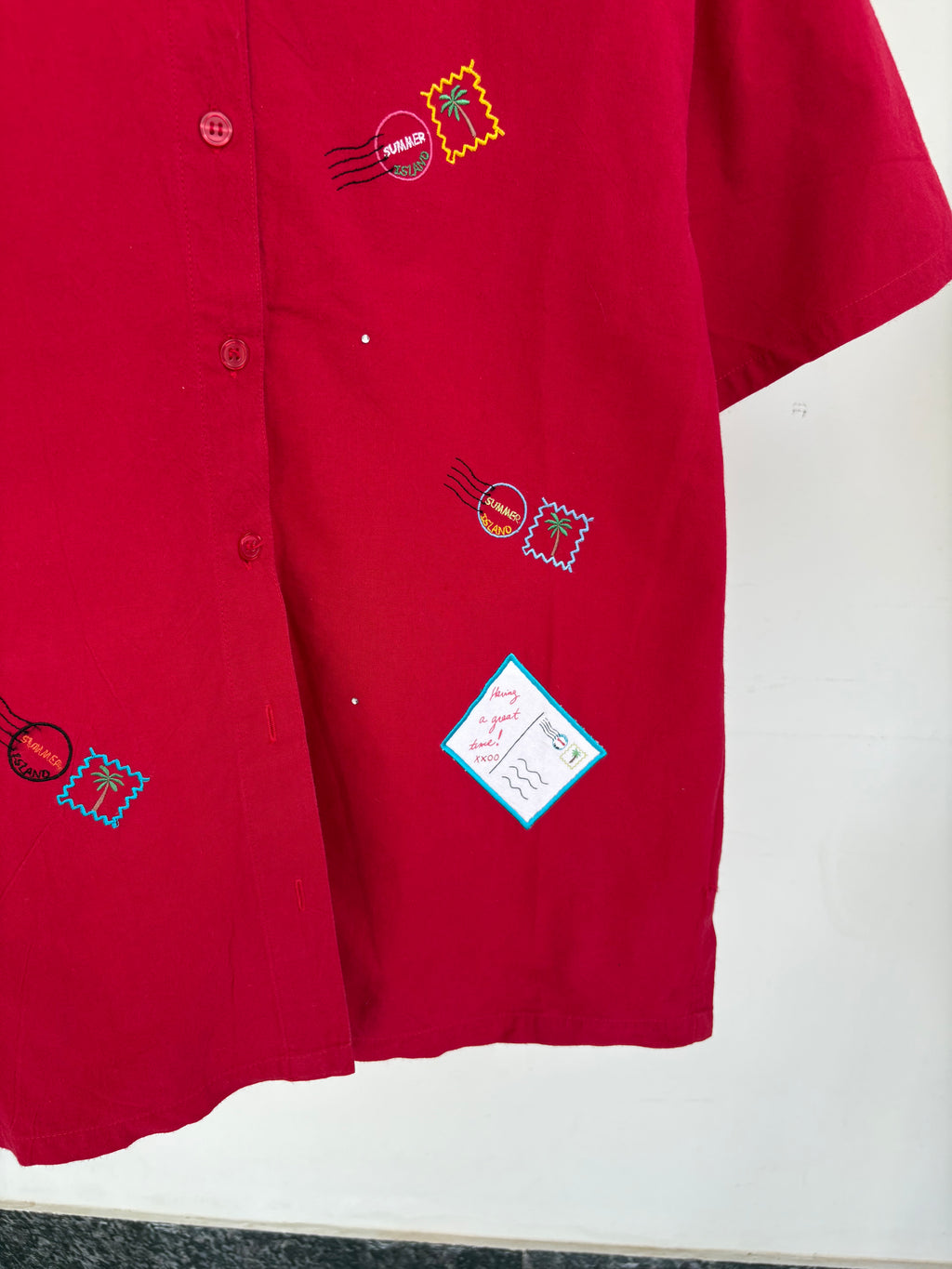 Bobby brook patchwork shirt
