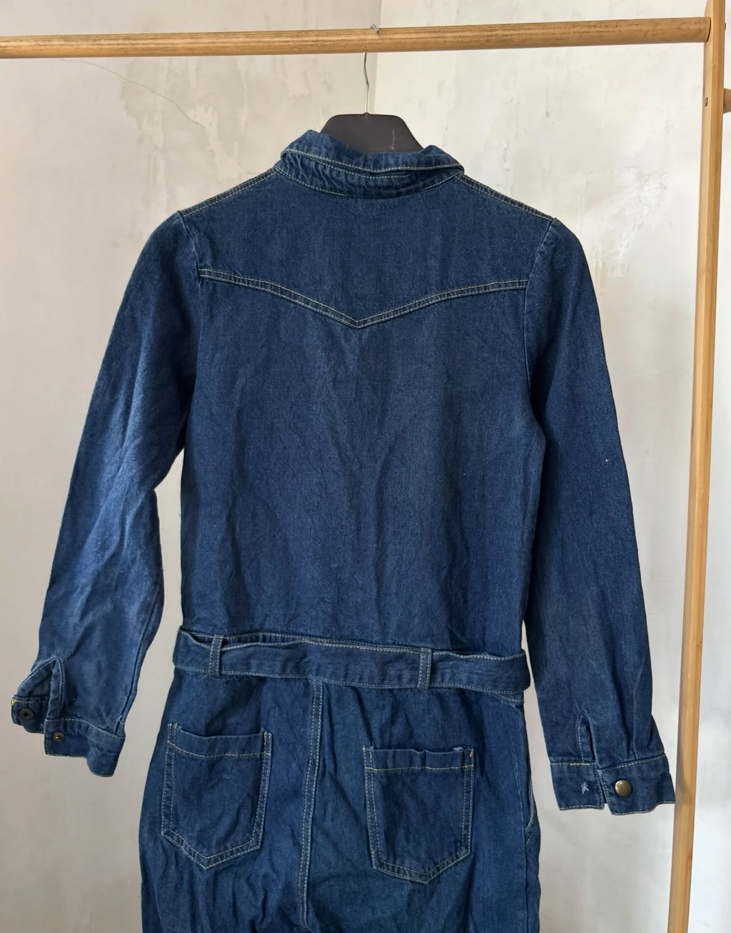 Vintage denim overall