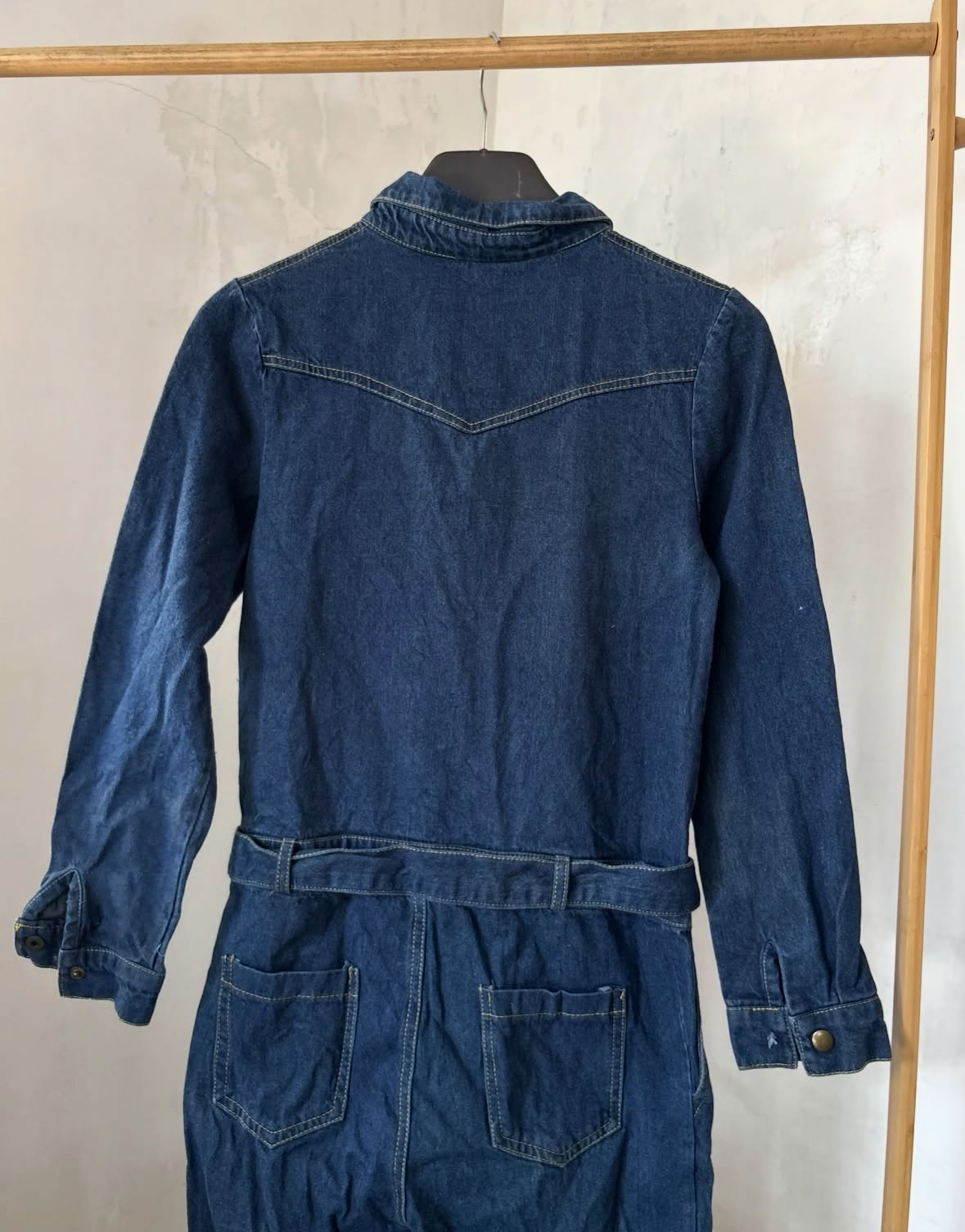 Vintage denim overall