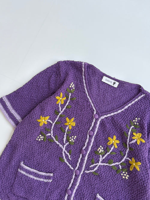 Crocheted top