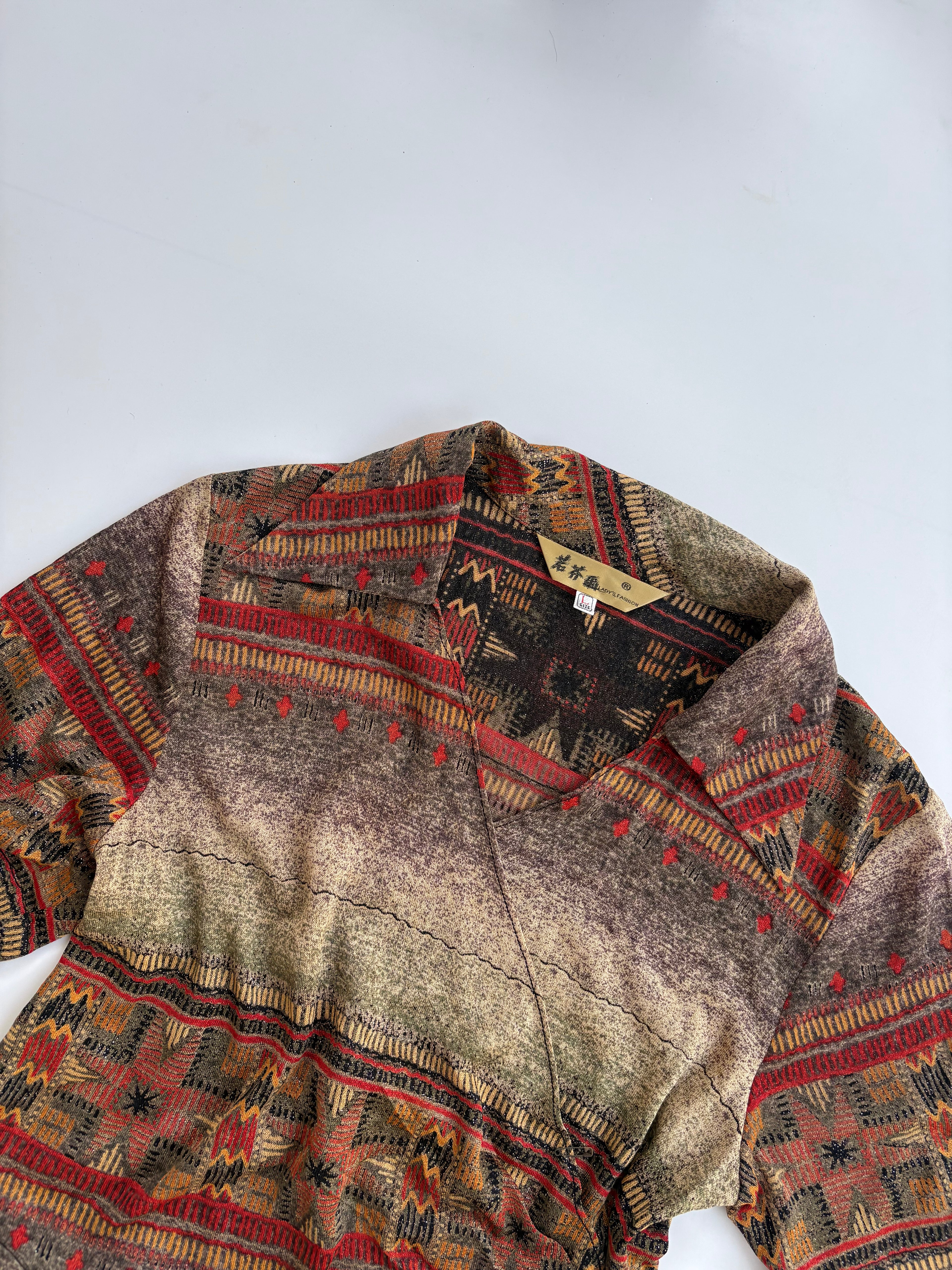 Japanese collar top