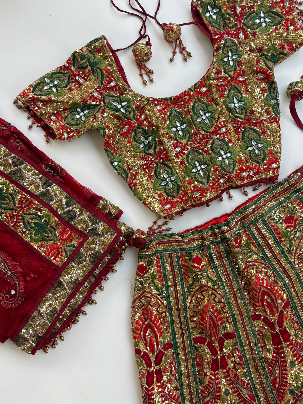 Vintage lehenga set