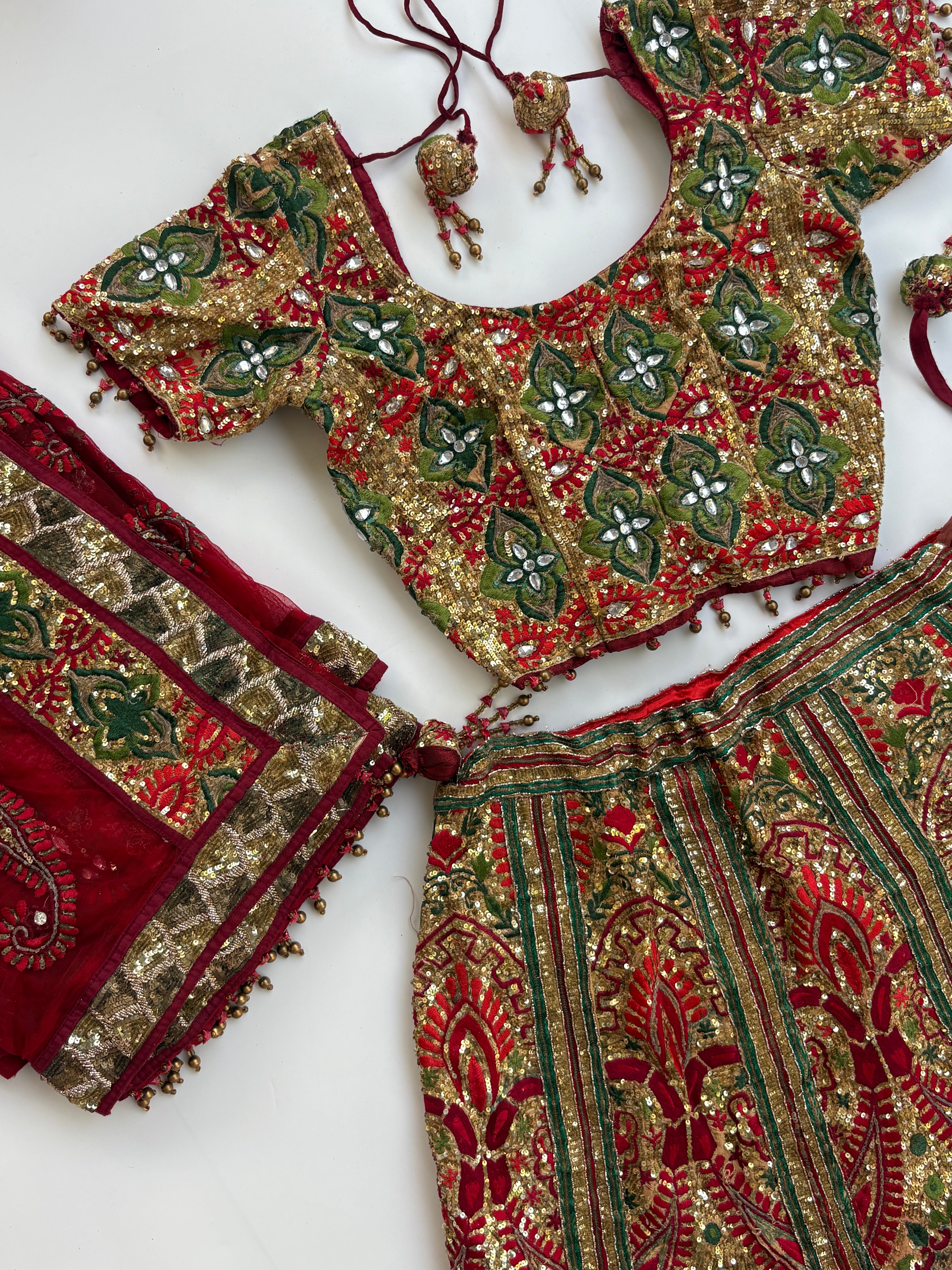 Vintage lehenga set