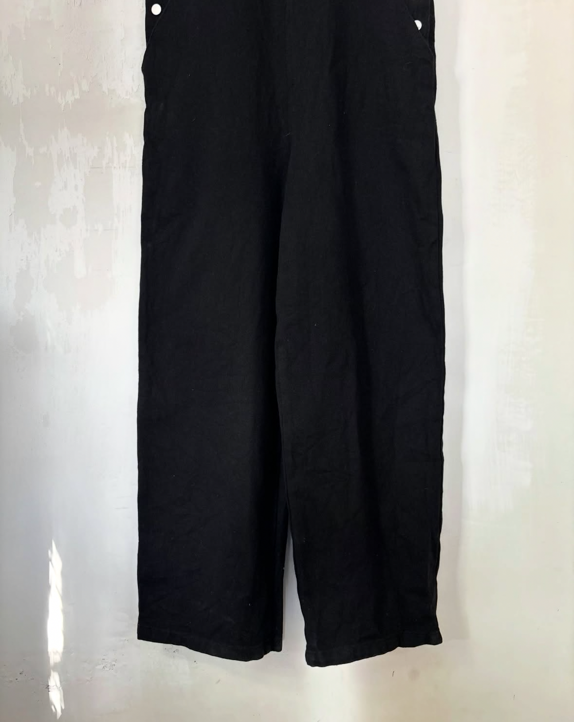Black denim dungree