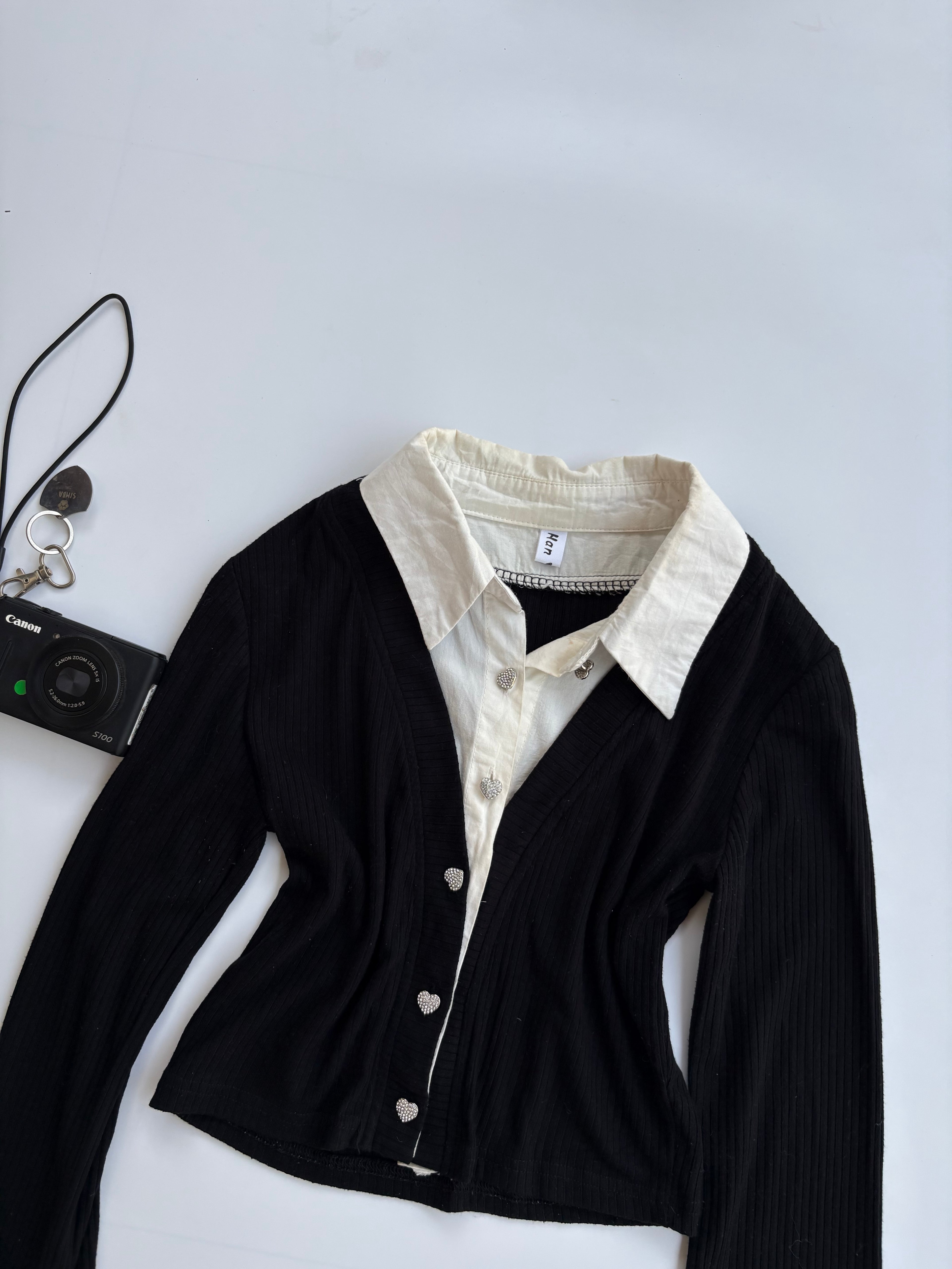 Shirt attached top