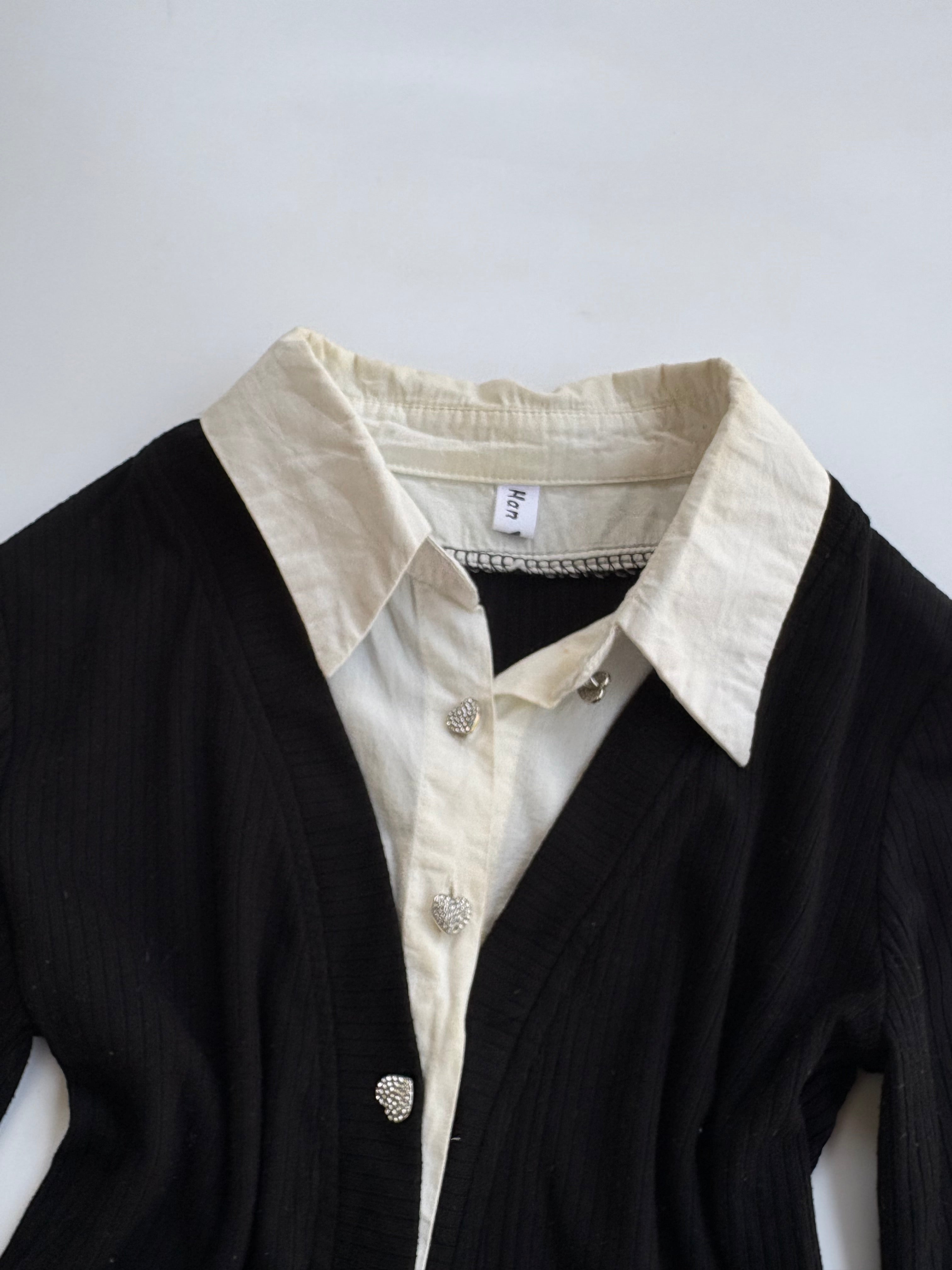 Shirt attached top