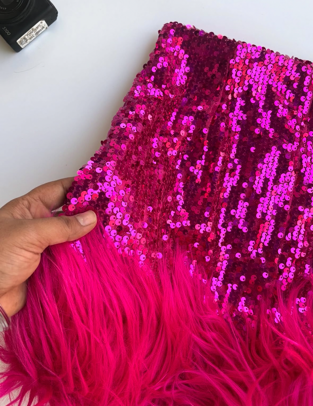 Y2k glitter skirt