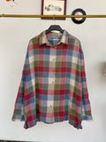 Checkered cotton shirt