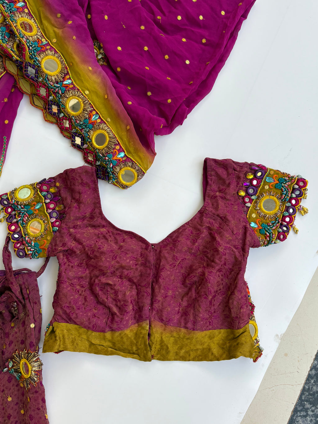 Vintage lehenga set (3 piece)