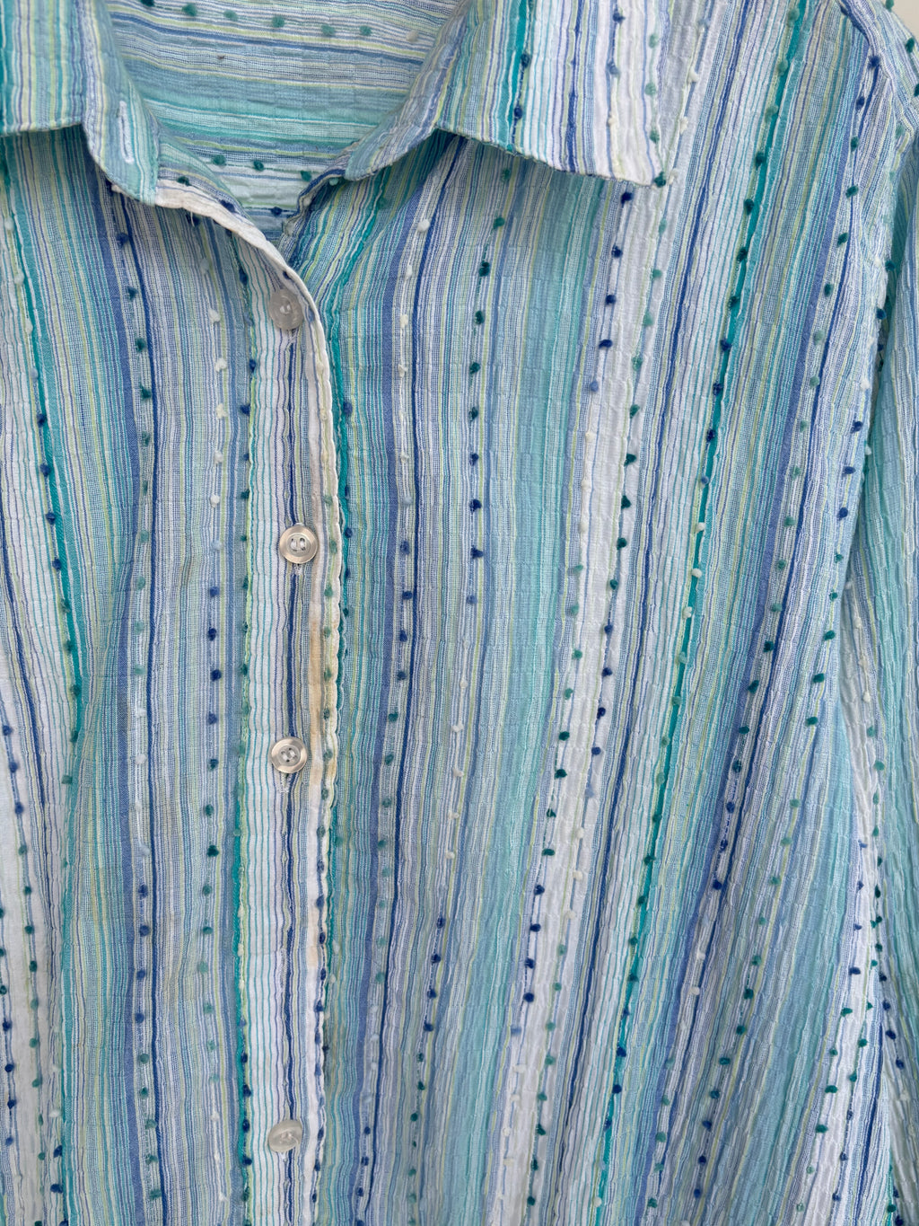 Textured lined shirt