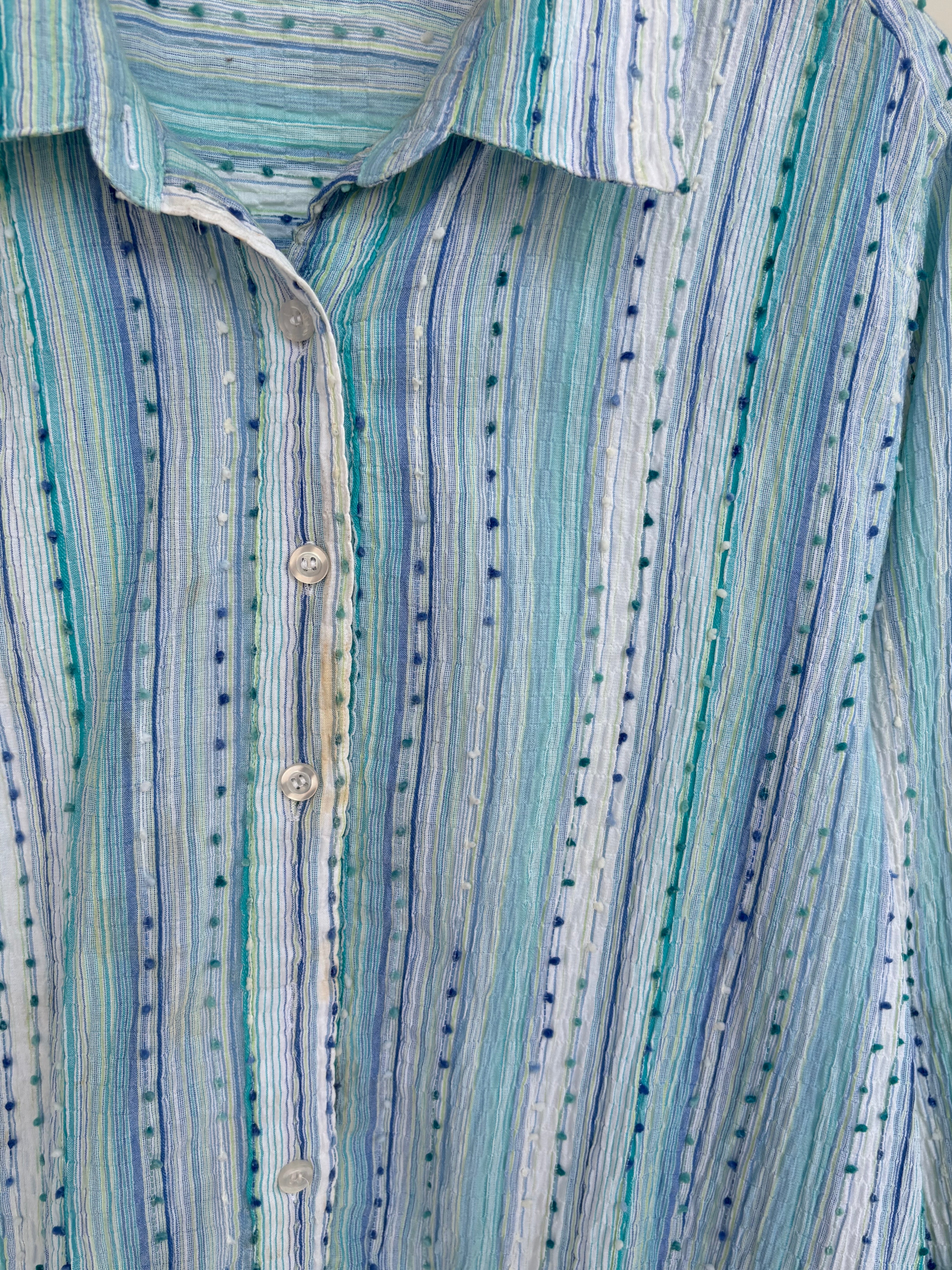 Textured lined shirt