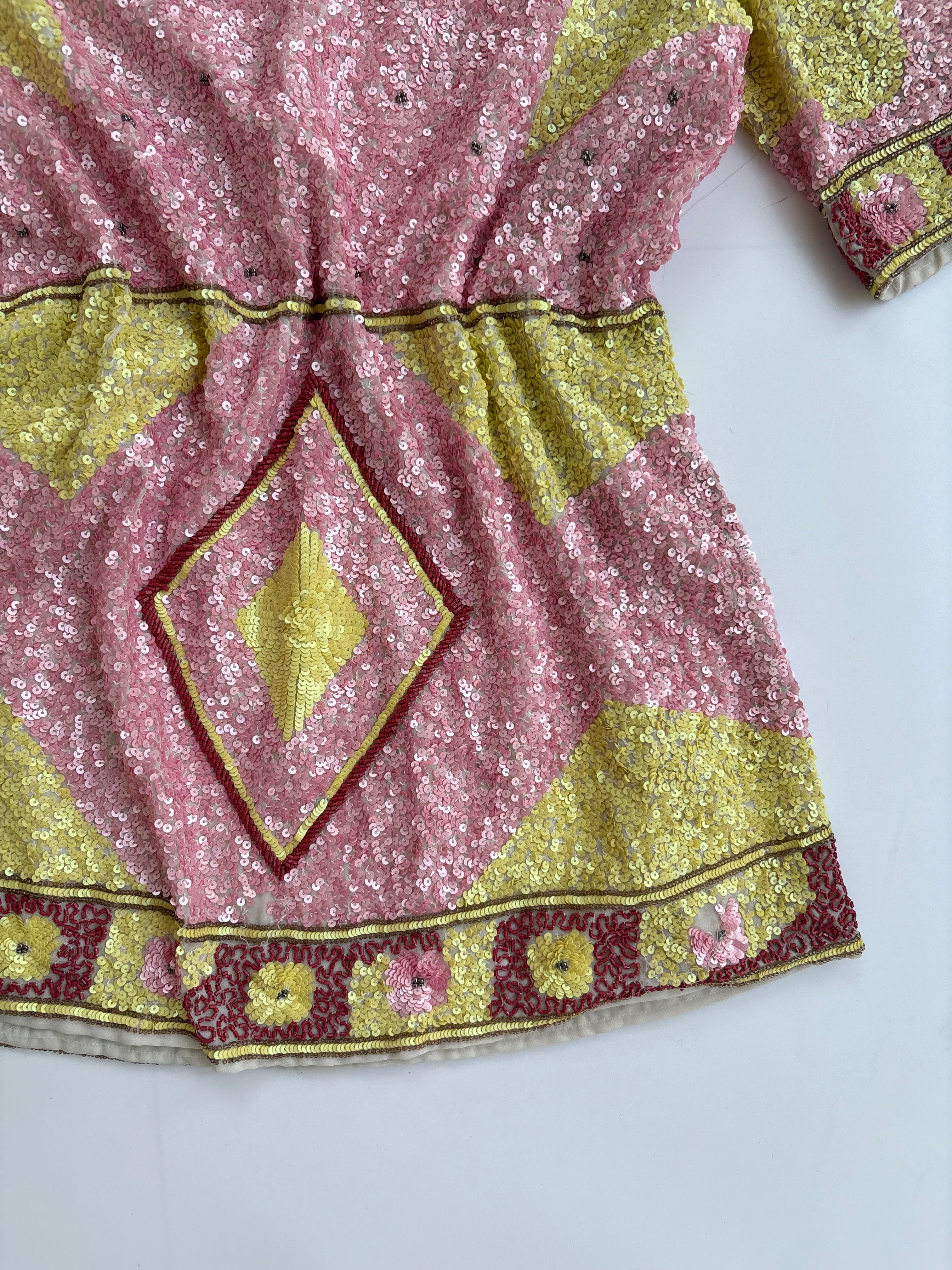 Limca Sequin party top/short dress