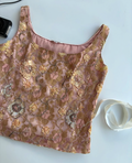Floral y2k top