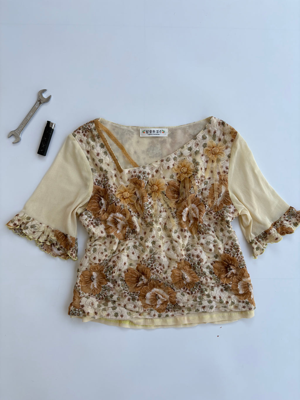 Animal print top