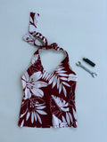 Halter padded top
