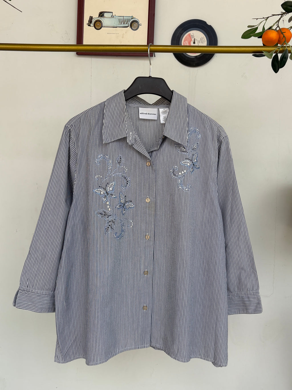 Blingy lined shirt