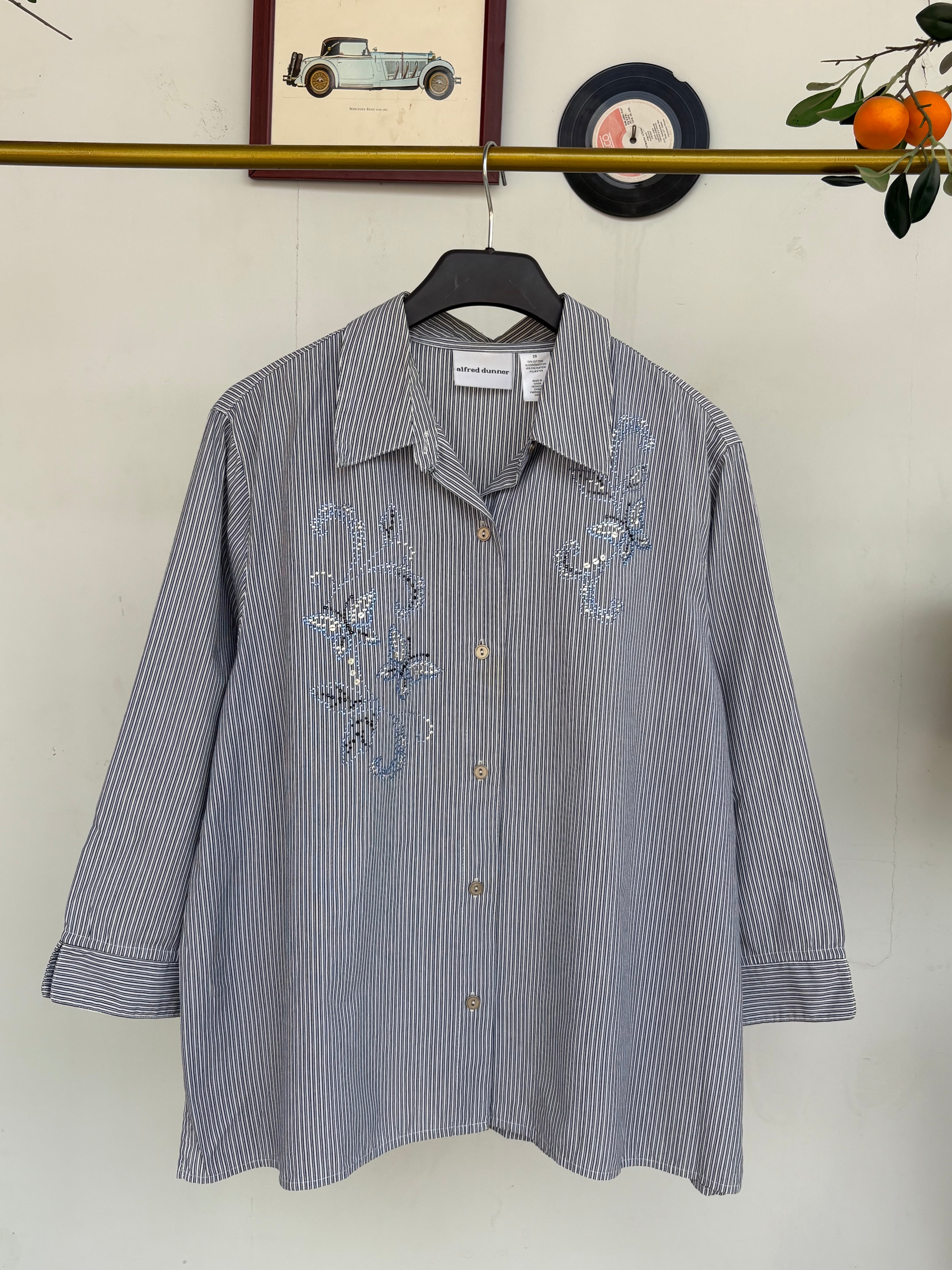 Blingy lined shirt