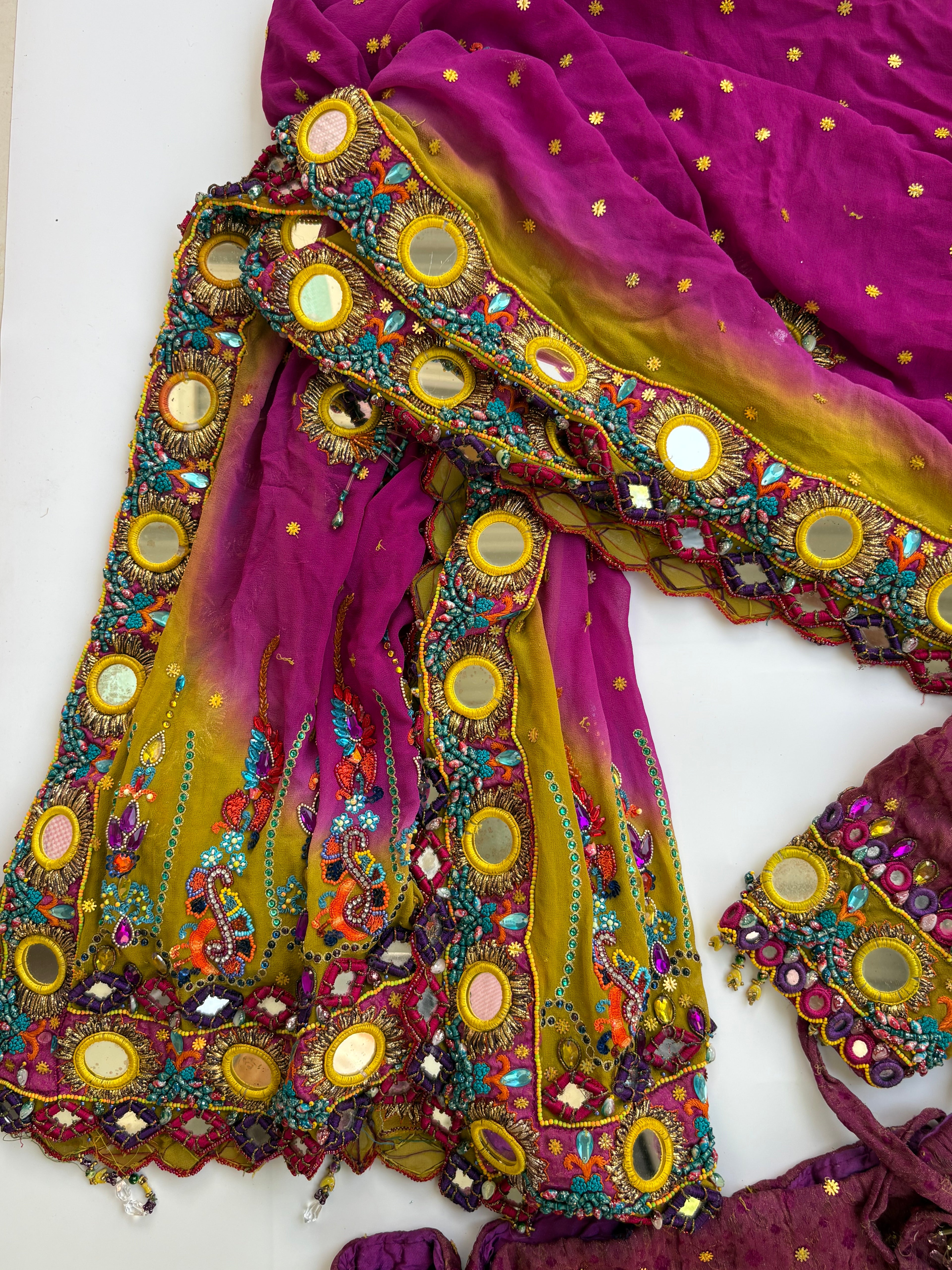 Vintage lehenga set (3 piece)