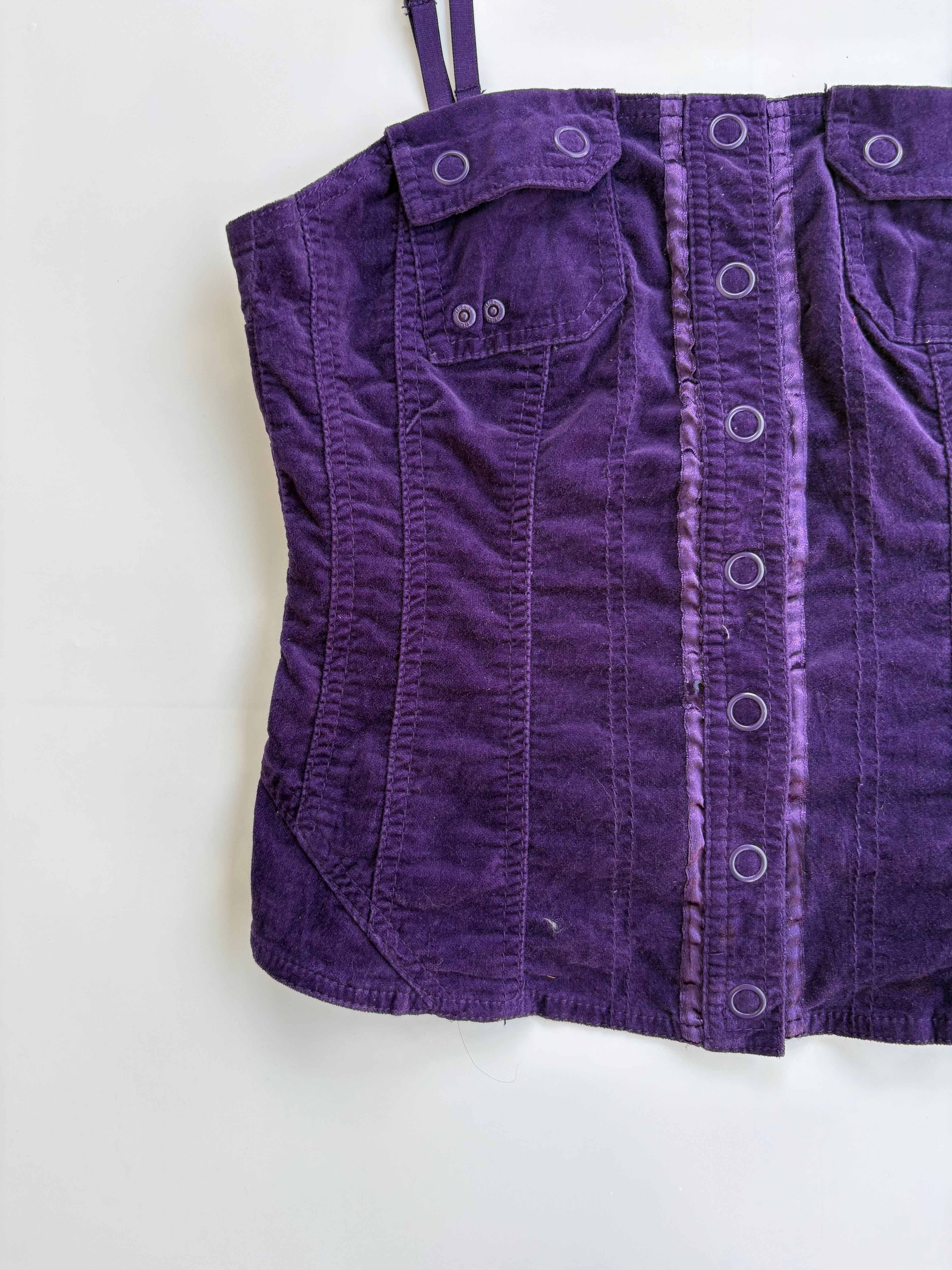 Corduroy top