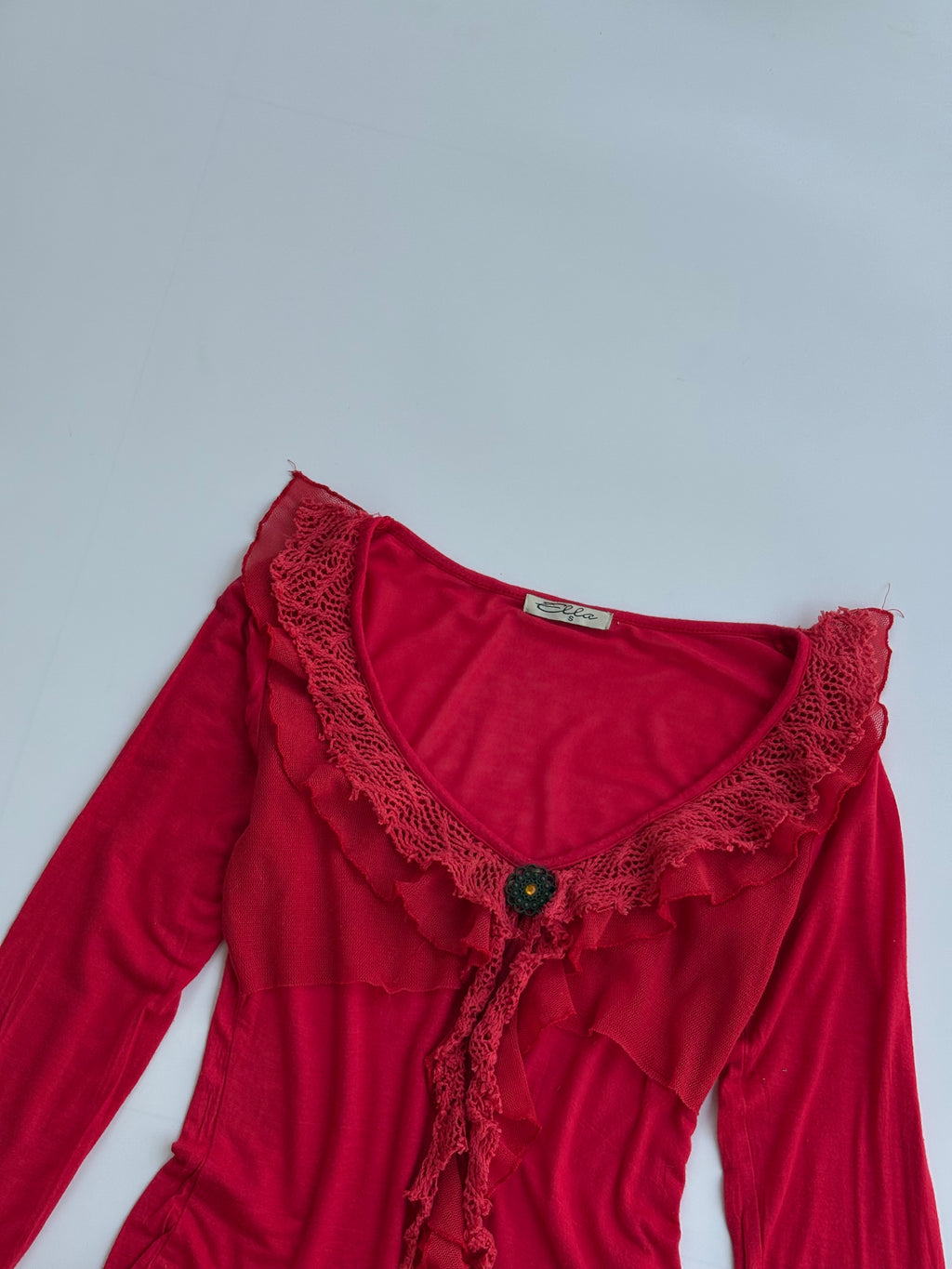 Red whimsy top