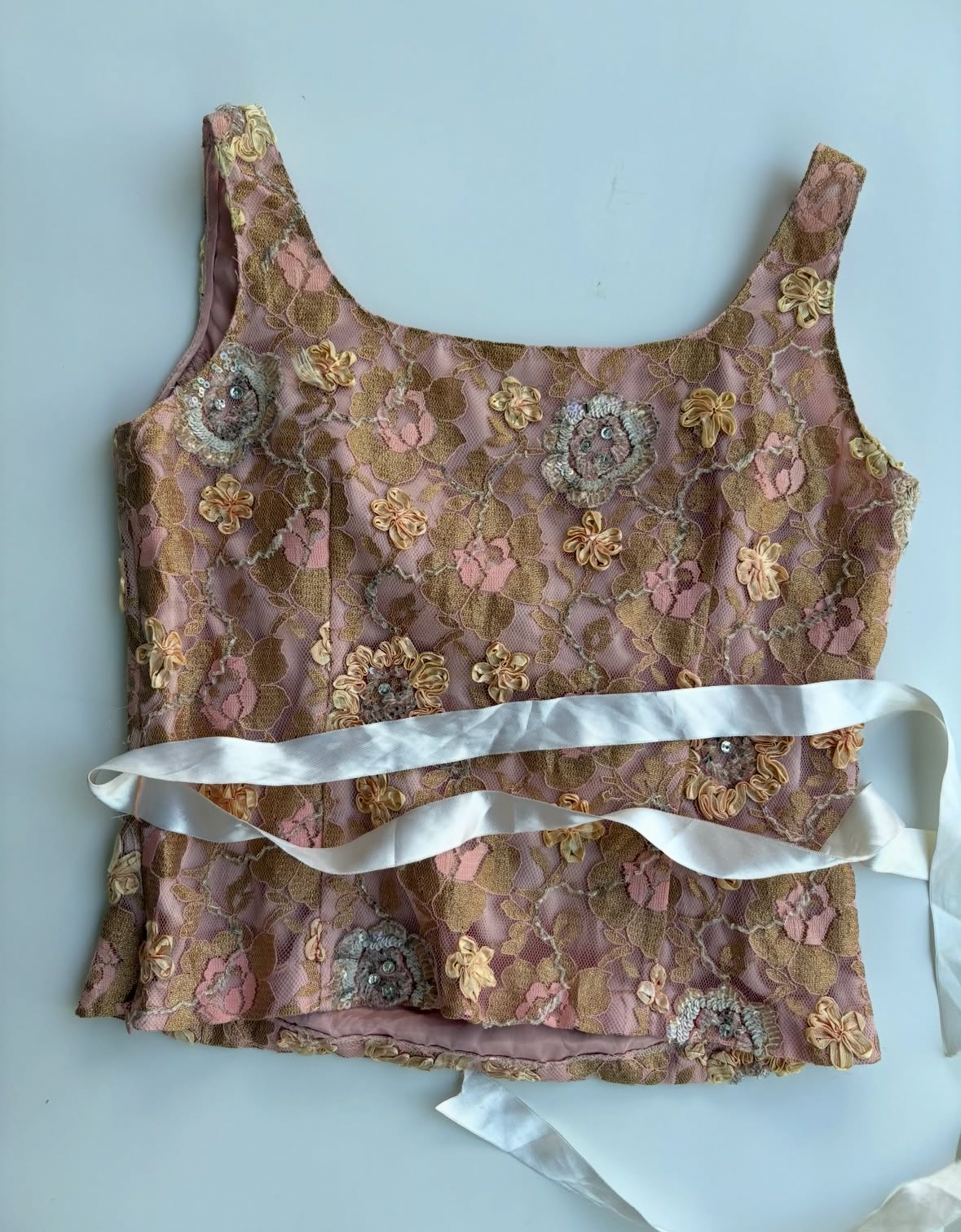 Floral y2k top
