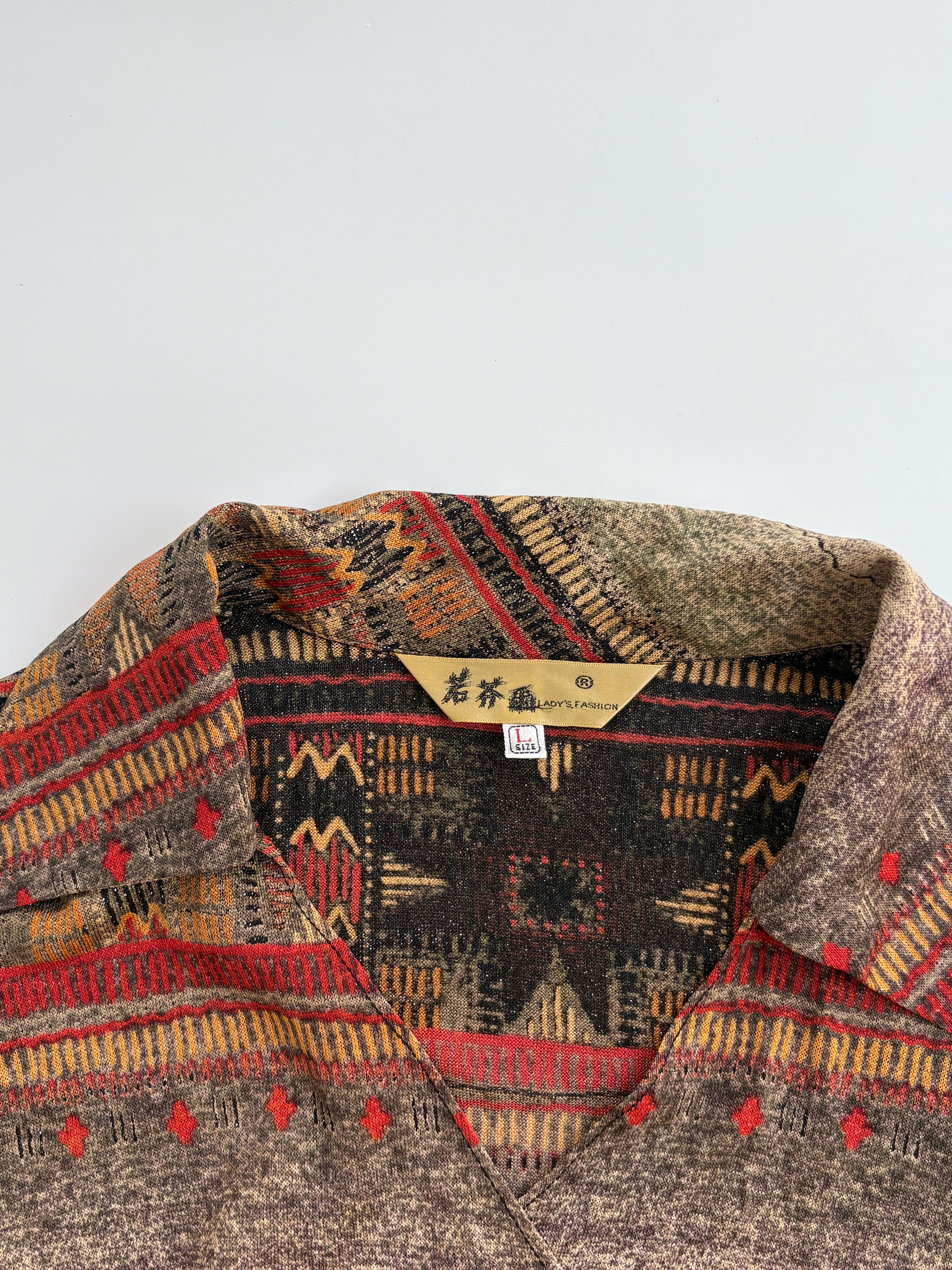 Japanese collar top