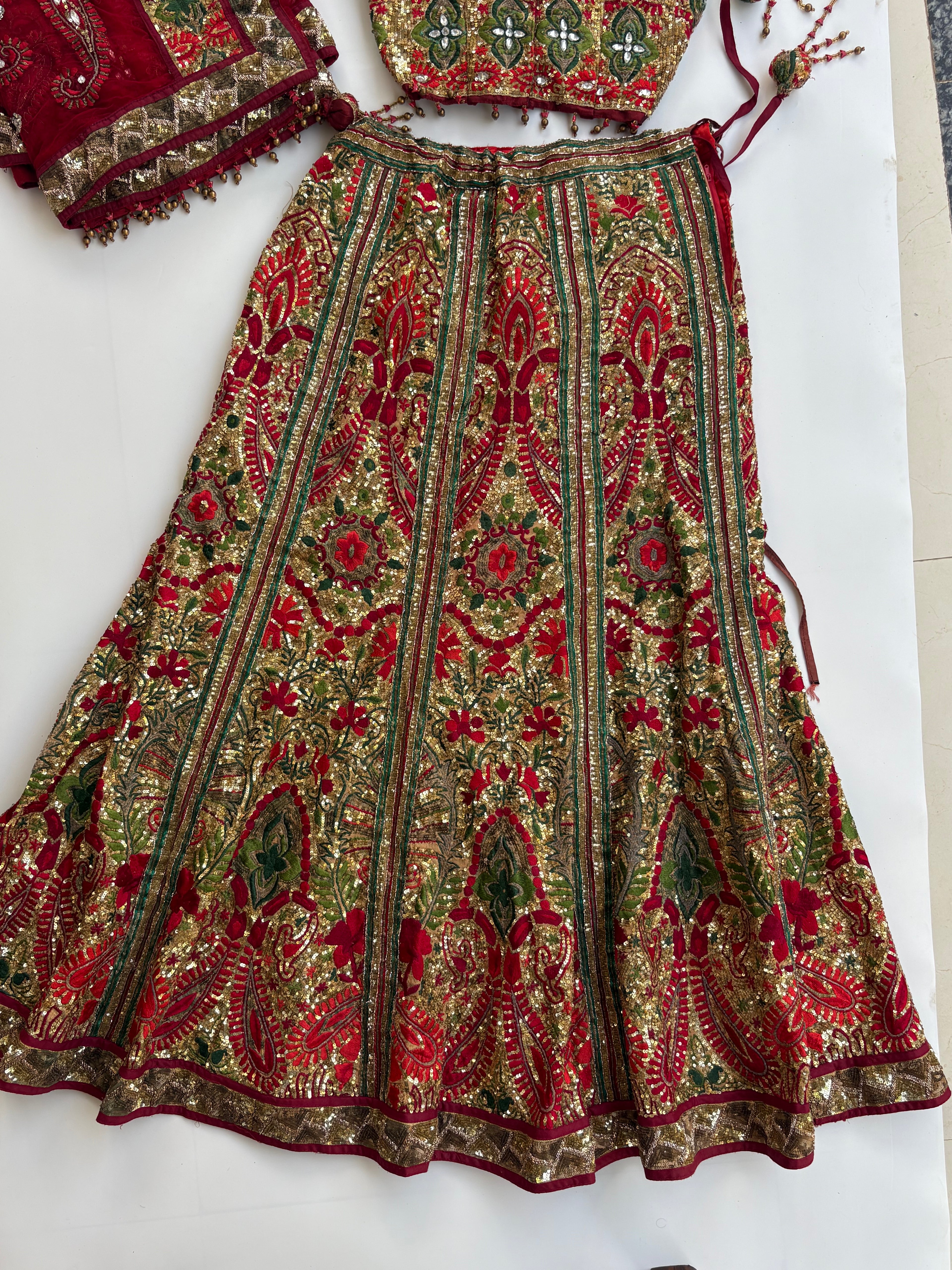 Vintage lehenga set