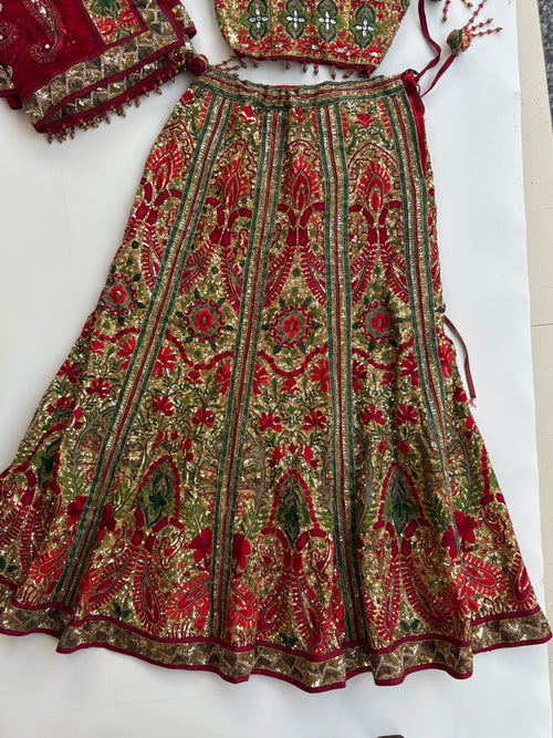 Vintage lehenga set